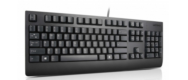 Lenovo 4X30M86893 tastiera Universale USB QWERTZ Tedesco Nero