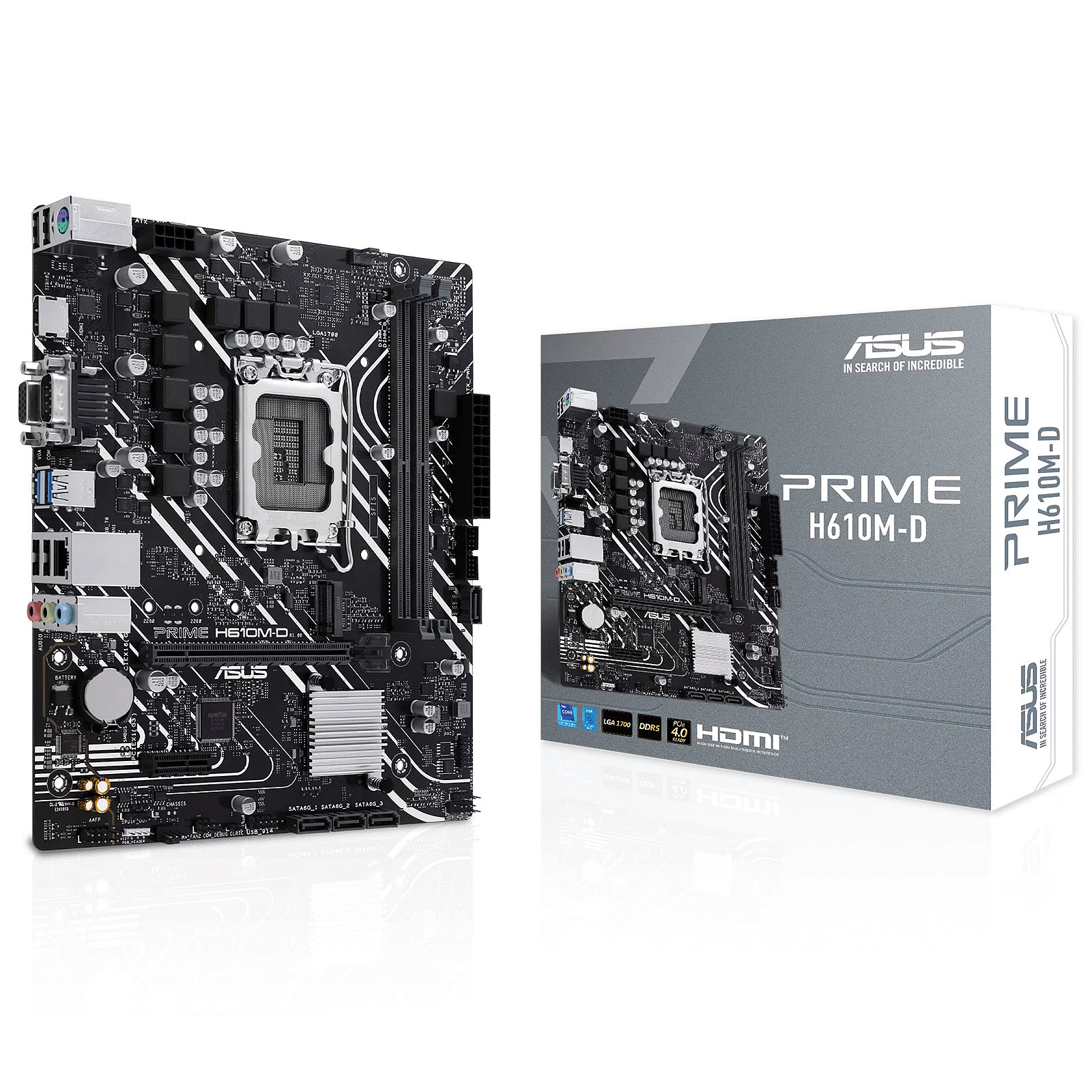 ASUS PRIME H610M-D Intel H610 LGA 1700 micro …