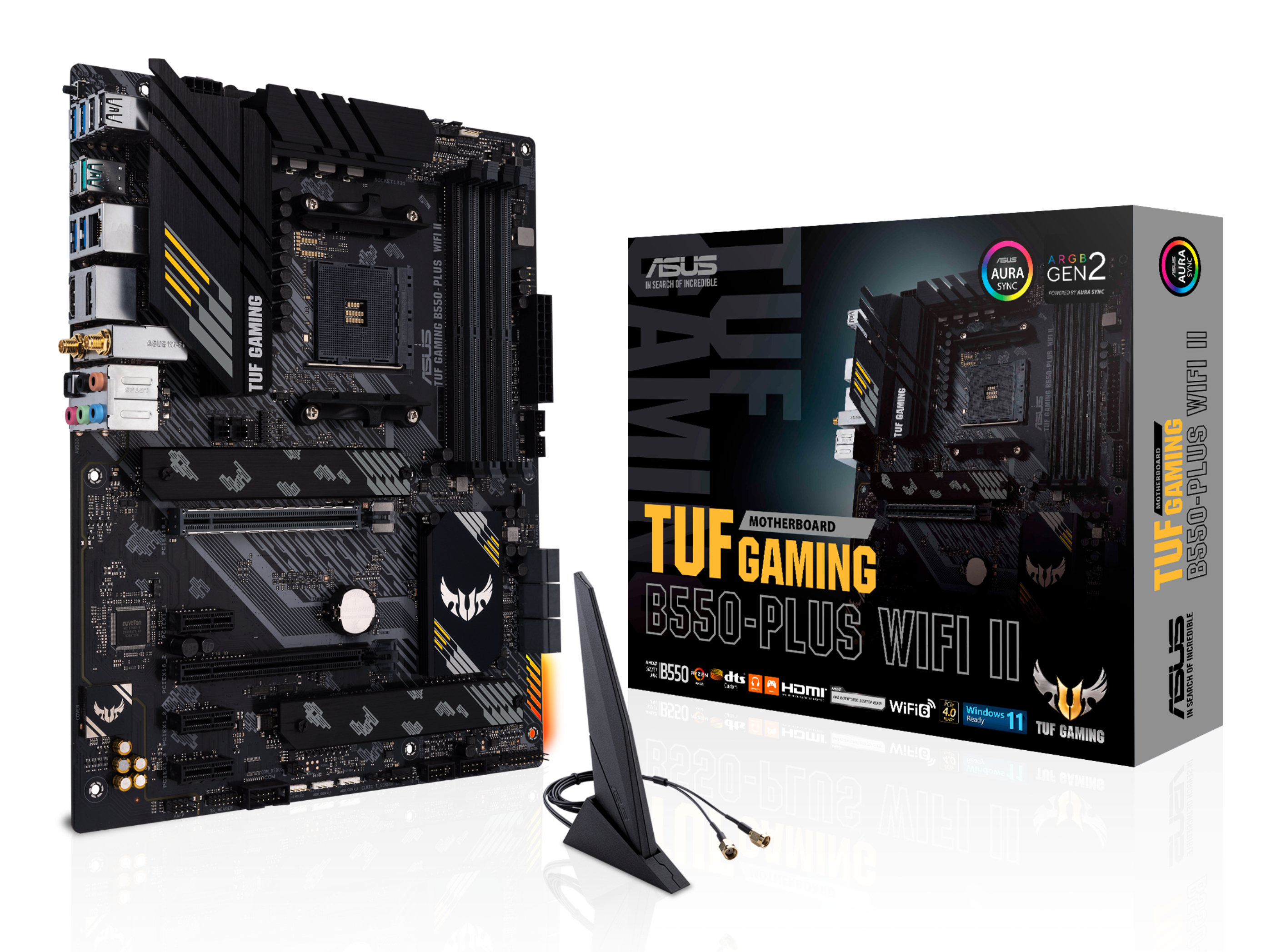 ASUS TUF GAMING B550-PLUS WIFI II AMD B550 …