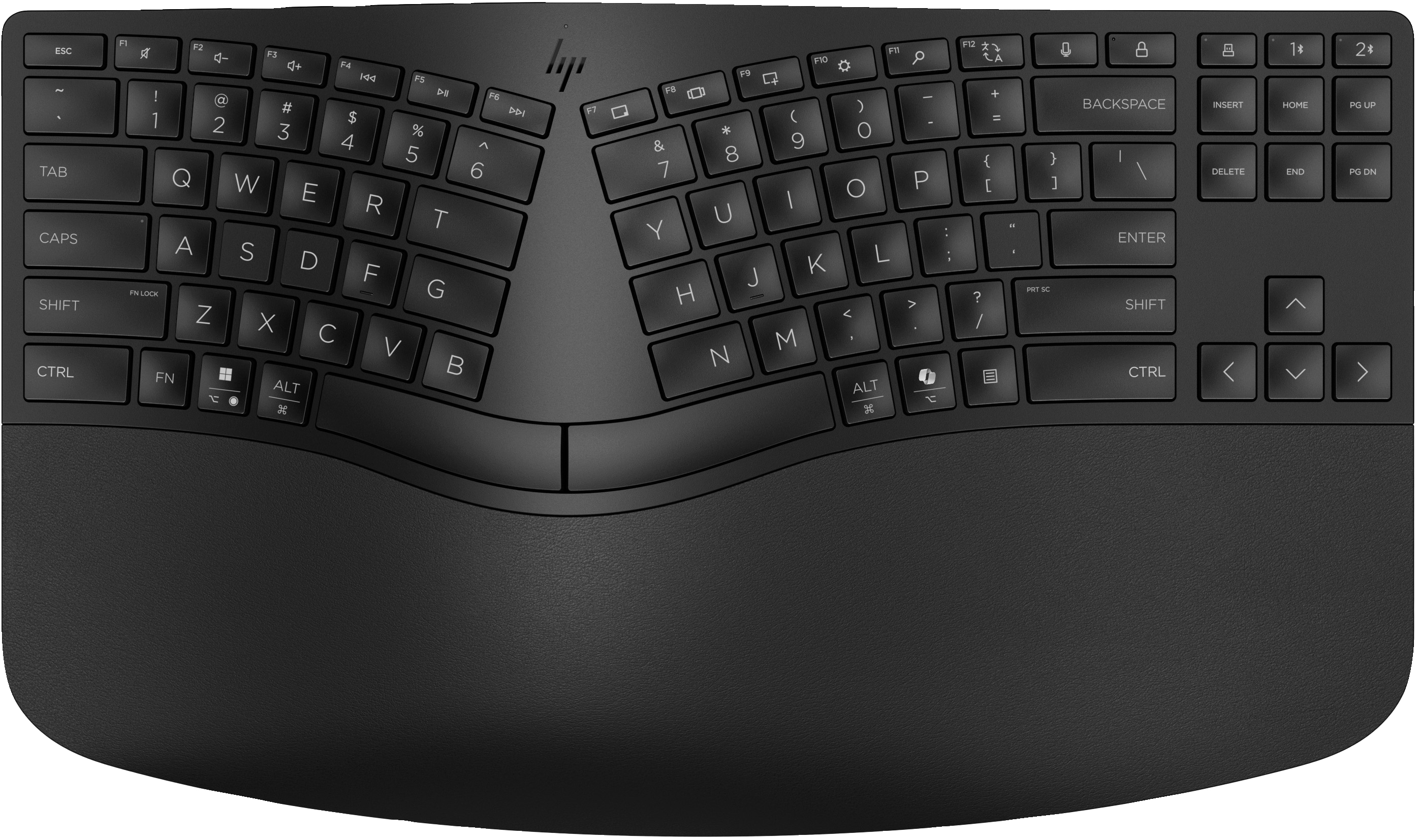 Tastiera wireless HP 965 ergonomica - ricevitore USB …