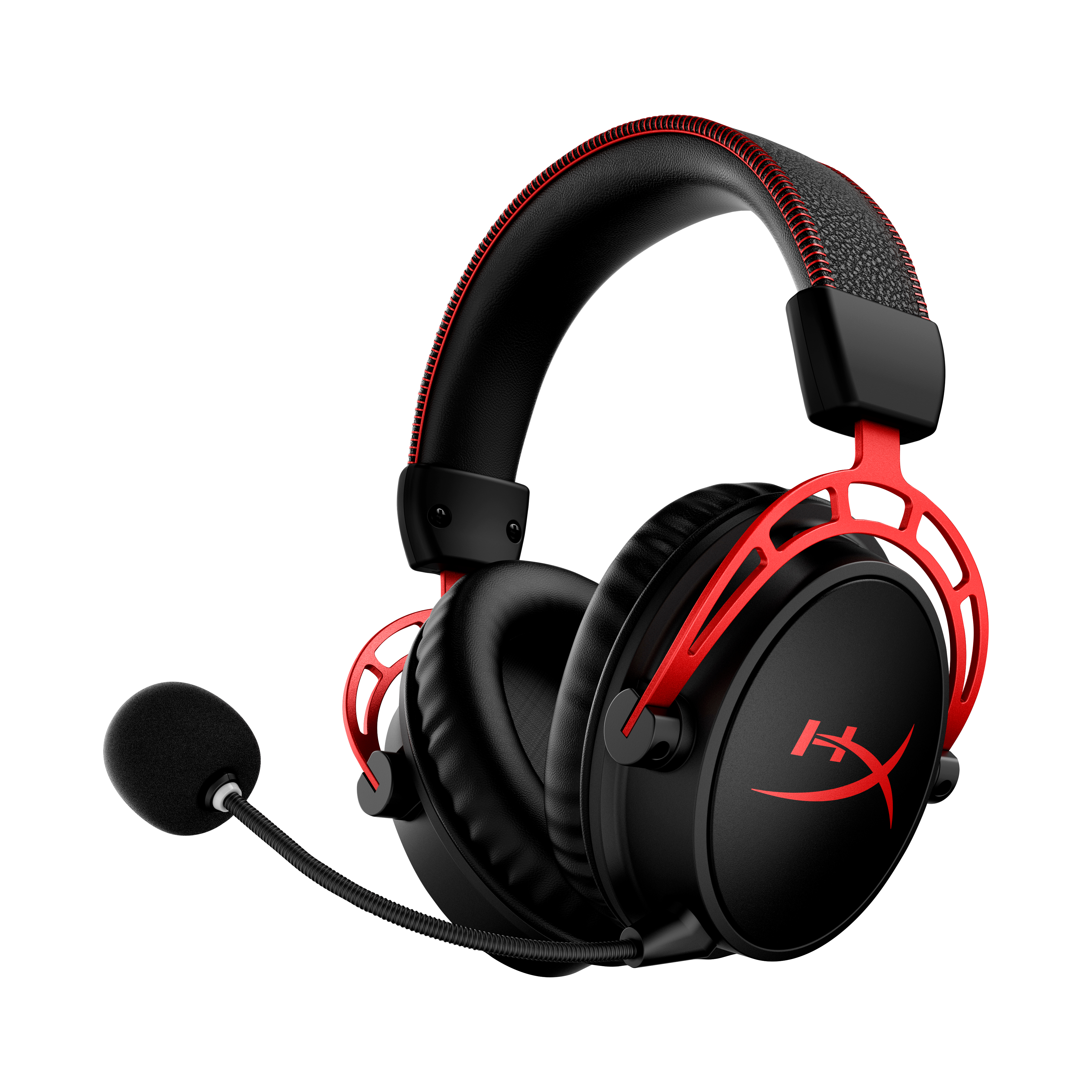 Cuffie wireless HyperX Cloud Alpha con microfono, nero-rosso