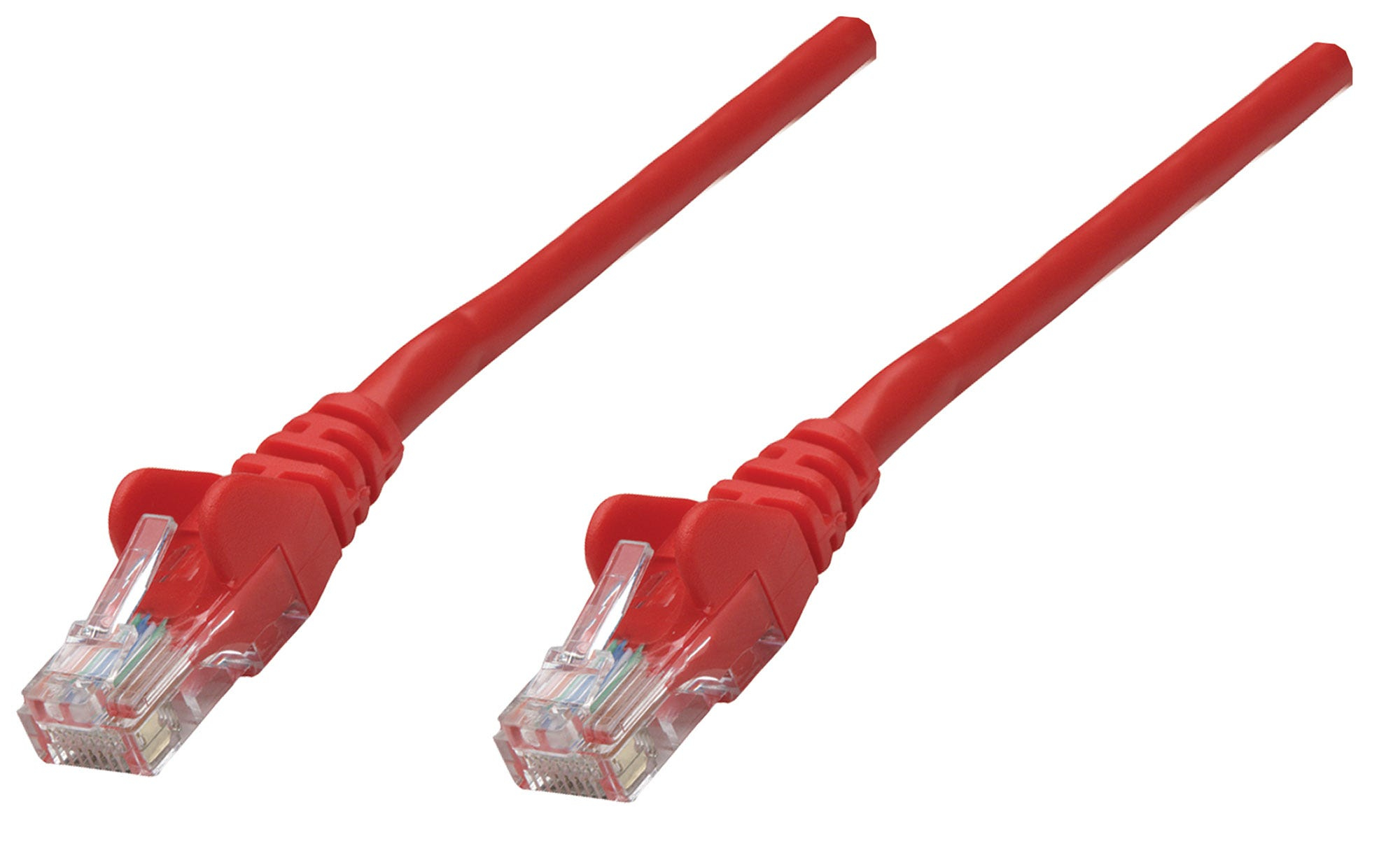 Intellinet 0.25m Cat6A SFTP cavo di rete Rosso …
