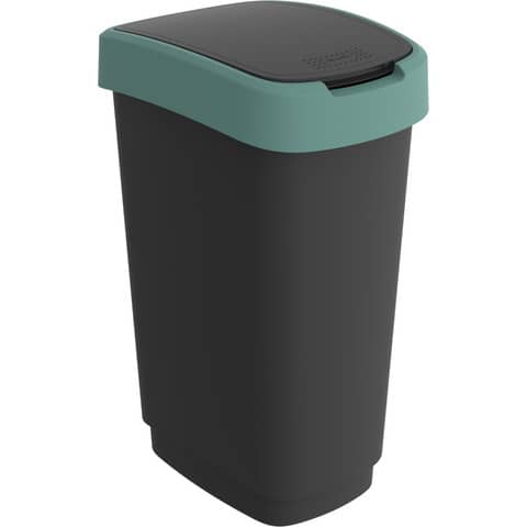 Pattumiera con coperchio basculante - 50 L - …