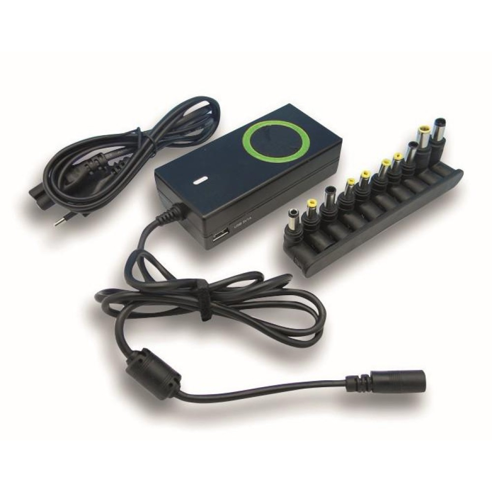 Techly IPW-NTS70WTY Alimentatore per laptop 70W/4.7A 15-19.5V 12 …