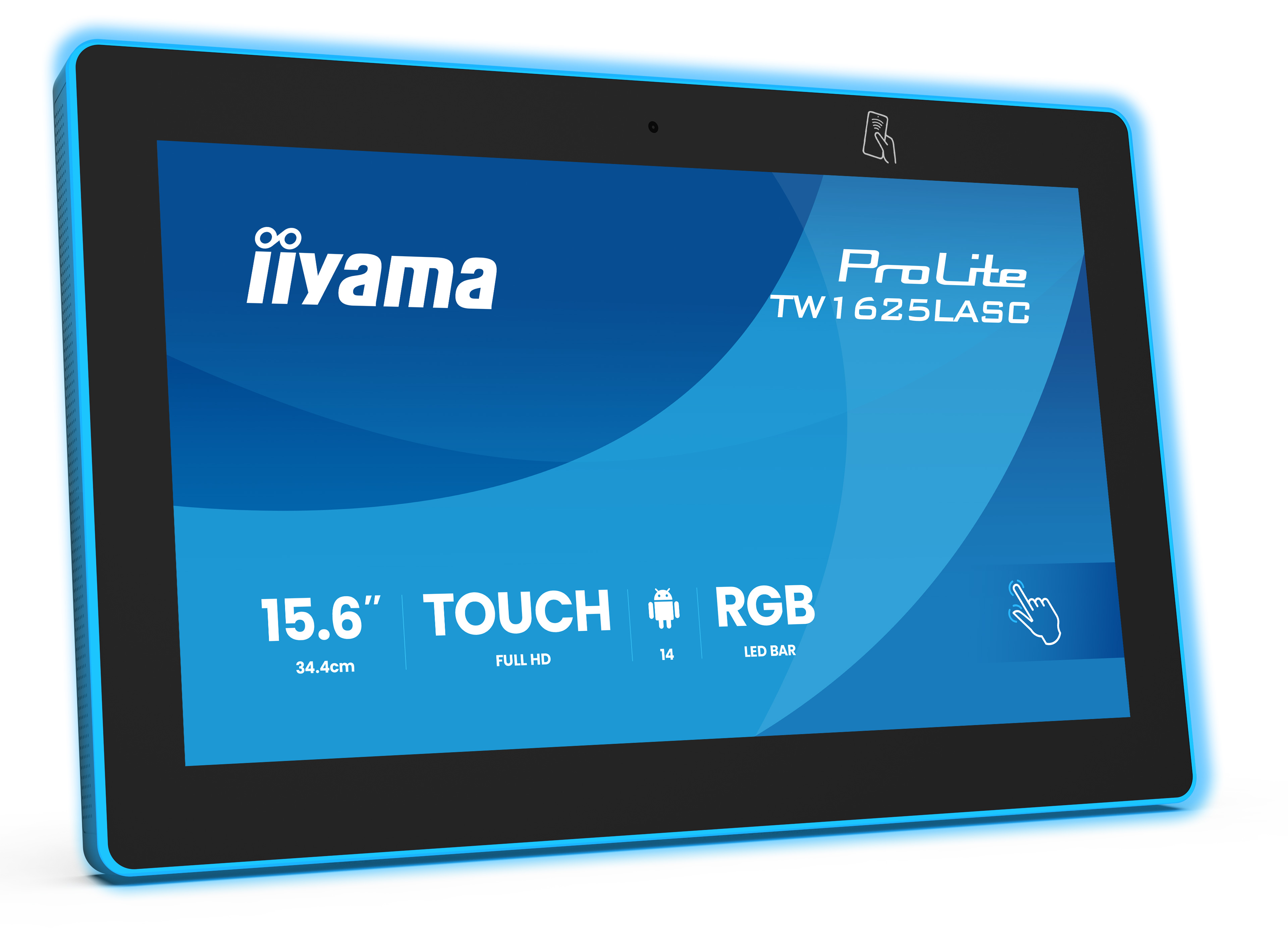 iiyama TW1625LASC-B3PNR 15,6" RGB LED-Lightbar Panel-PC con Android …