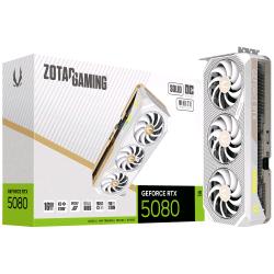 Zotac GeForce RTX 5080 Solid OC 16GB GDDR7 DLSS4 WHITE