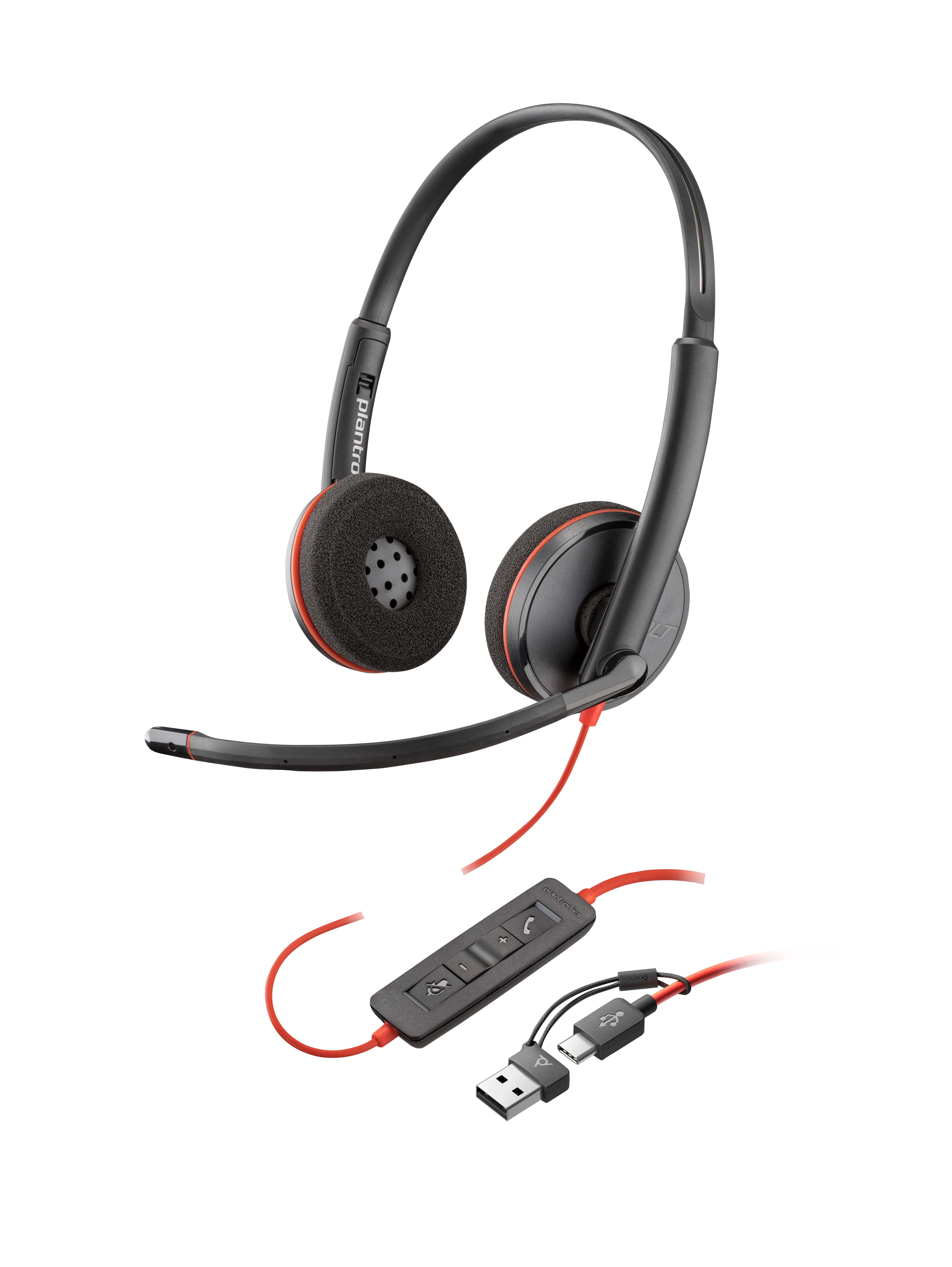 HP Poly Blackwire 3220 Stereo Cuffie USB-C + …