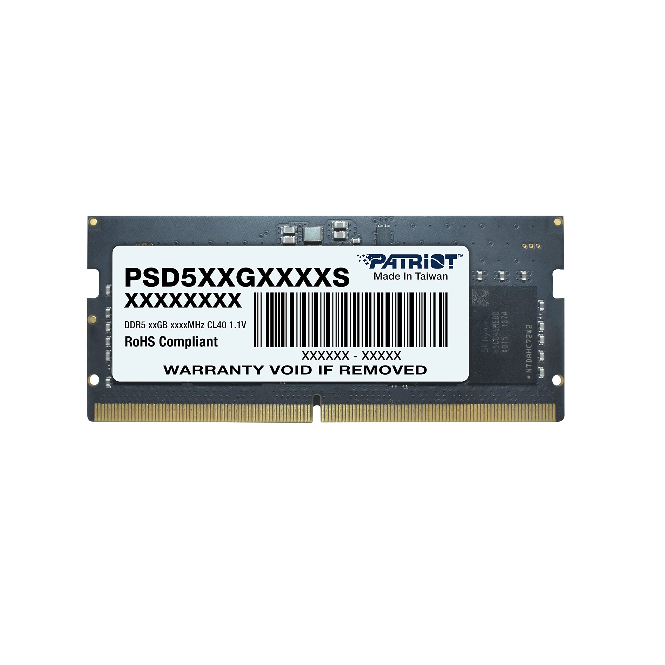 Modulo di memoria Patriot Memory Signature Line PSD532G48002S 32 GB 1 x 32 GB DDR5