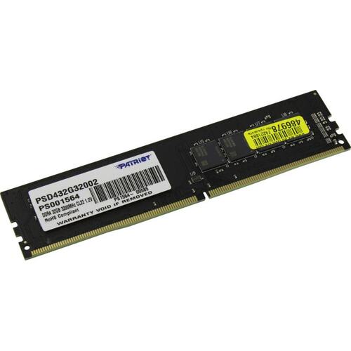 Modulo di memoria Patriot Memory Signature Line PSD432G32002 32 GB 1 x 32 GB DDR4