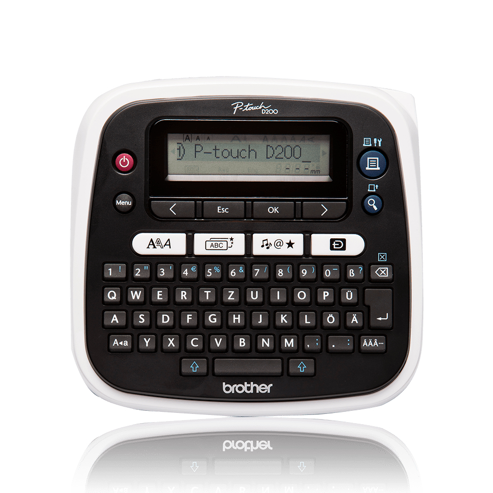 Brother PT-D200BW stampante per etichette (CD) Trasferimento termico …