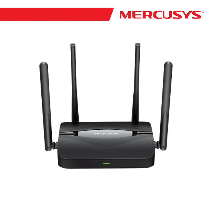 Mercusys MR25BE router wireless Gigabit Ethernet Dual-band (2.4 GHz/5 GHz) Nero