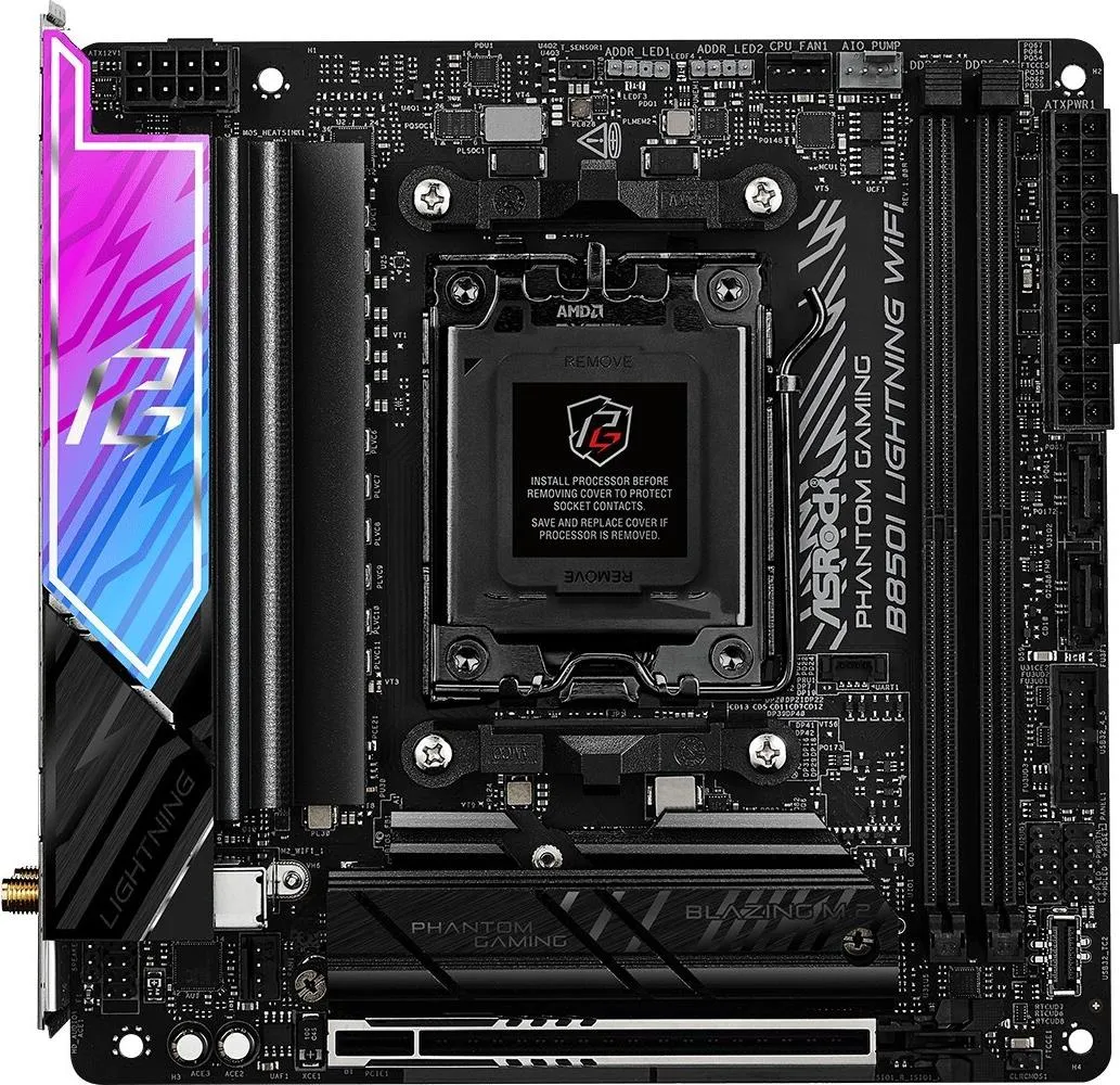 ASRock B850I Lightning WiFi Scheda madre Mini ITX …
