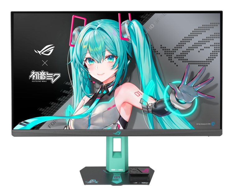 ASUS ROG Strix XG27ACMEG-G Hatsune Miku Edition Monitor …