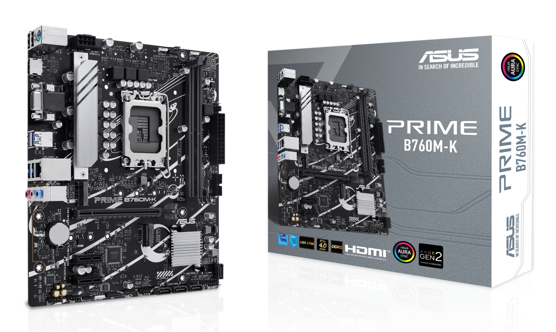 ASUS PRIME B760M-K Intel B760 LGA 1700 micro …