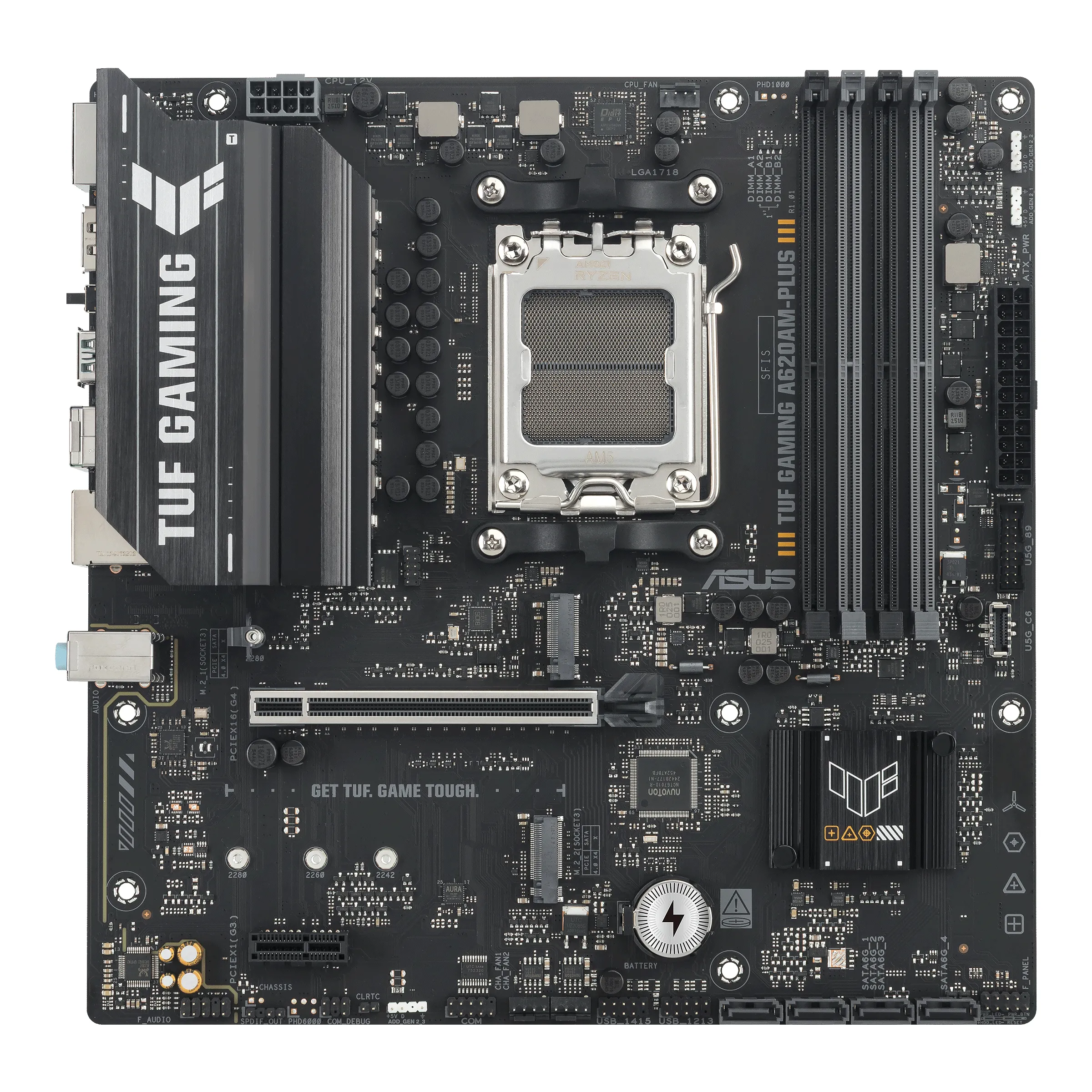 ASUS TUF GAMING A620AM-PLUS AMD A620A Socket AM5 …