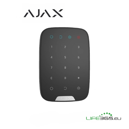 Ajax Systems 38248.12.BL1 Tastiera Wireless KeyPad - nera