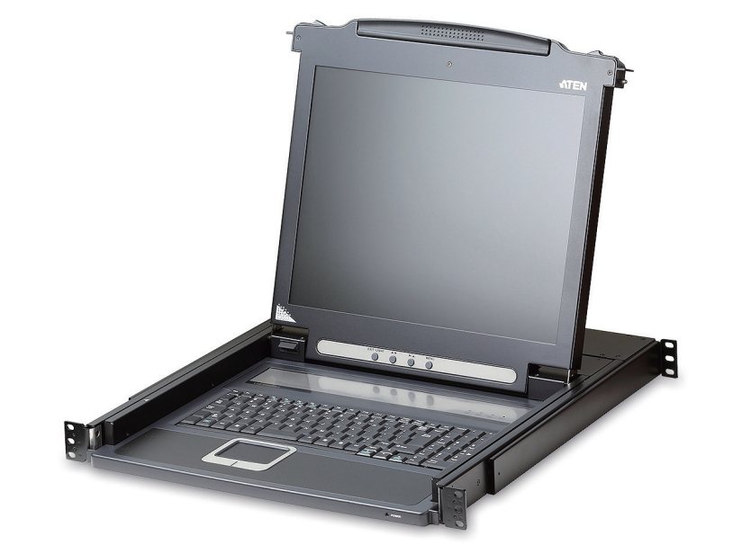 Aten CL1000M-ATA-SG PS/2 VGA 17" LCD Console con …