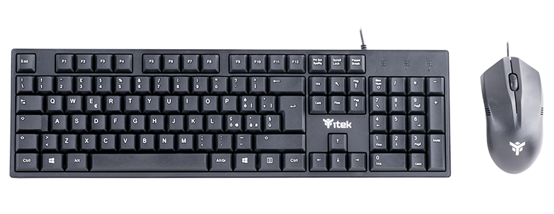 Itek Combo S22 - Tastiera e Mouse USB Retail