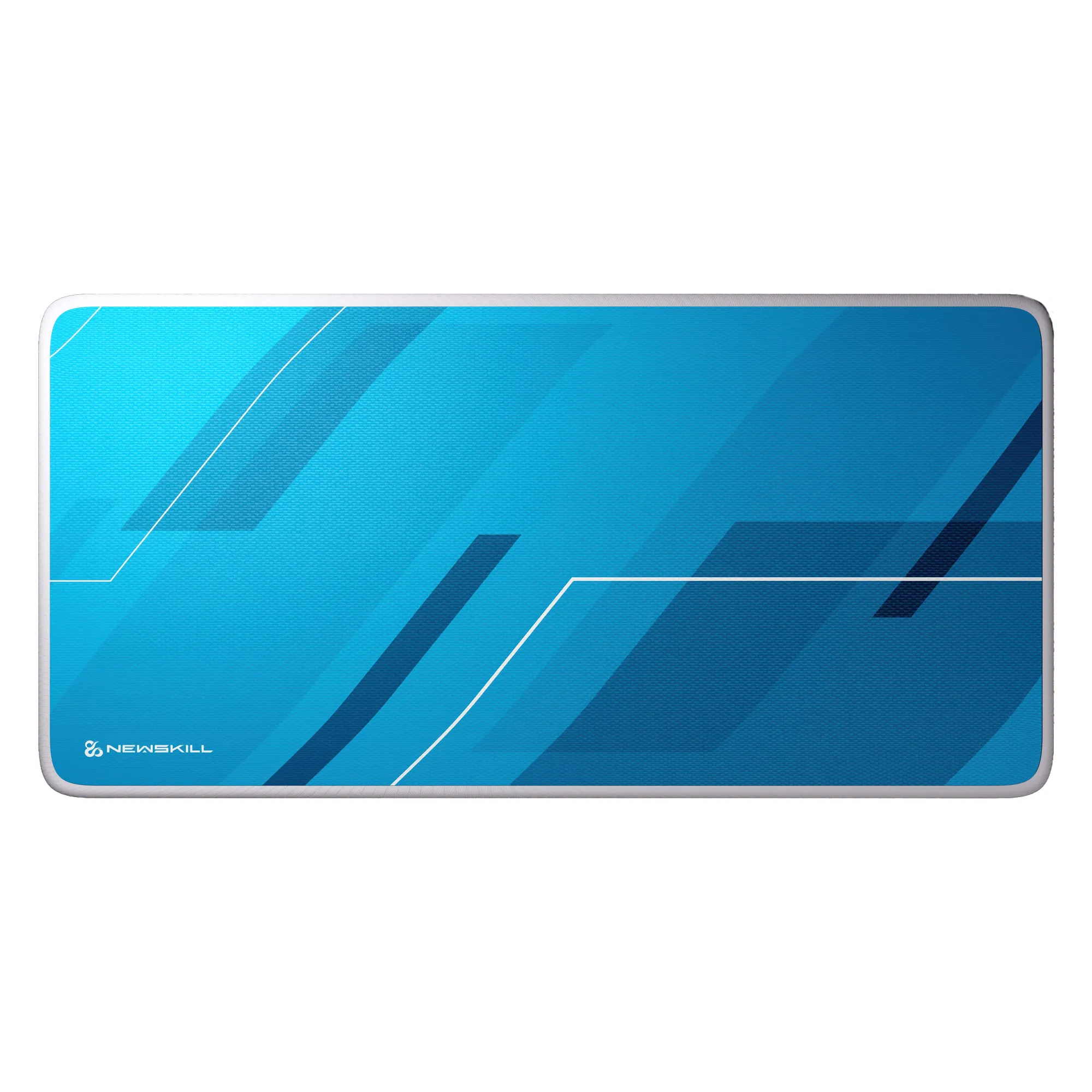 Newskill Artemis XXL Azzurrro - Tappetino Gaming in Tessuto Jacquard con Base in Gomma Antiscivolo e Bordo Rifinito