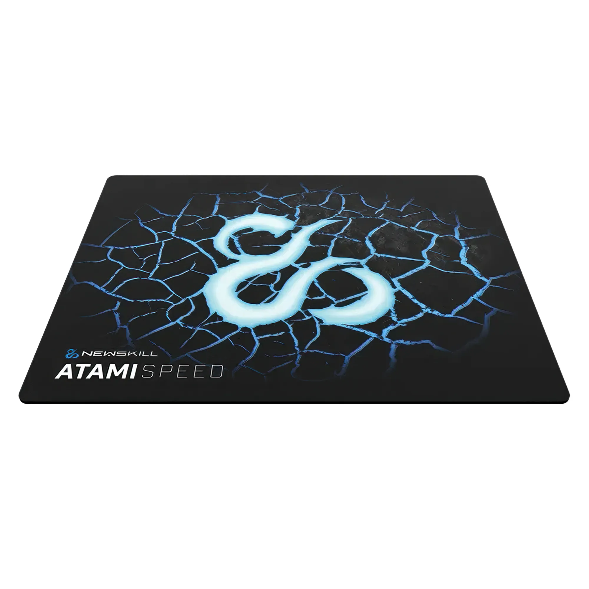 Newskill Atami Speed - Tappetino Gaming in Microfibra ad Alta Precisione con Base in Gomma Antiscivolo e Bordi Tagliati a Laser - Nero