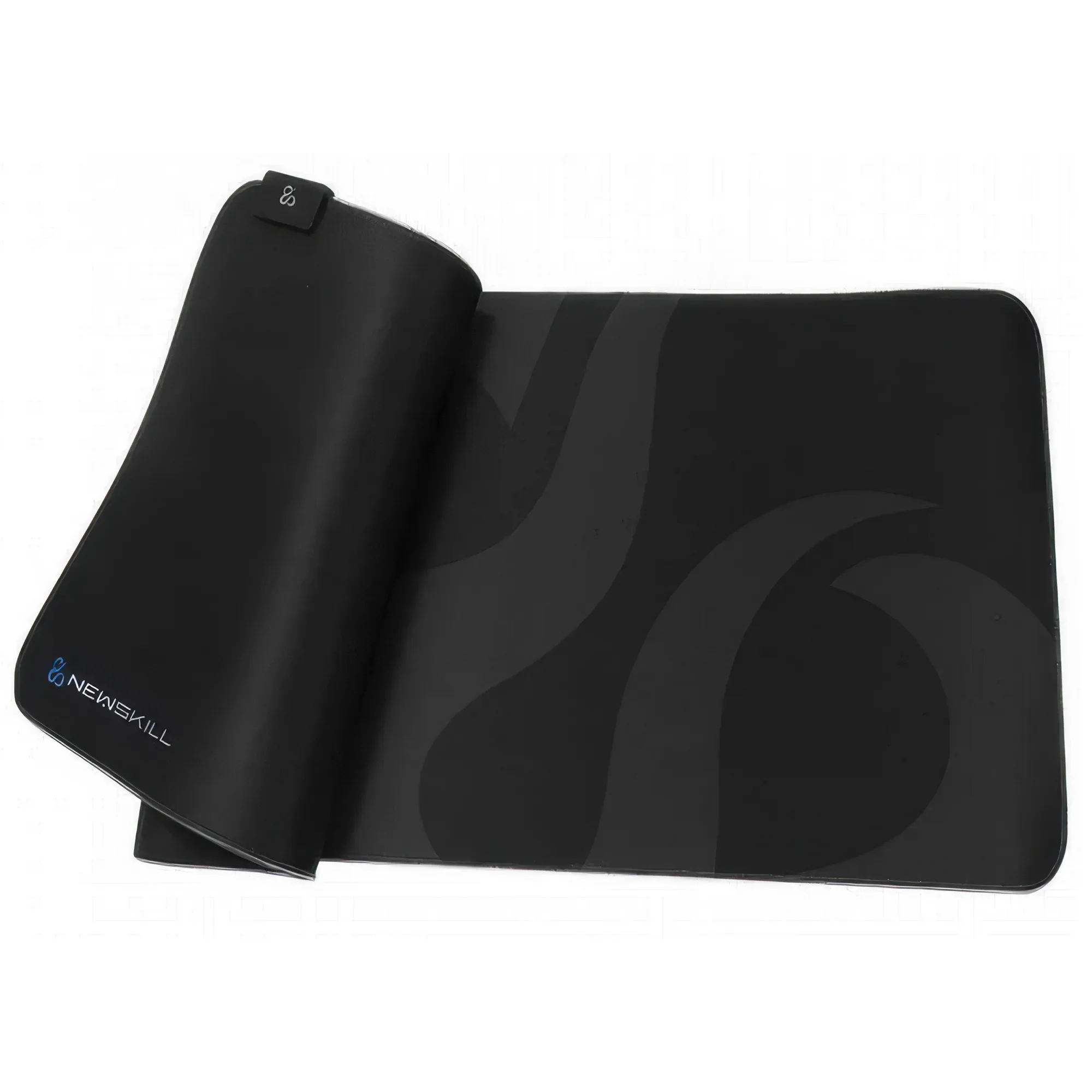 Newskill Nemesis V2 XL - Tappetino Gaming RGB Esteso in Microfibra Pressata con Base in Gomma Antiscivolo e Bordi Cuciti Rinforzati - Nero