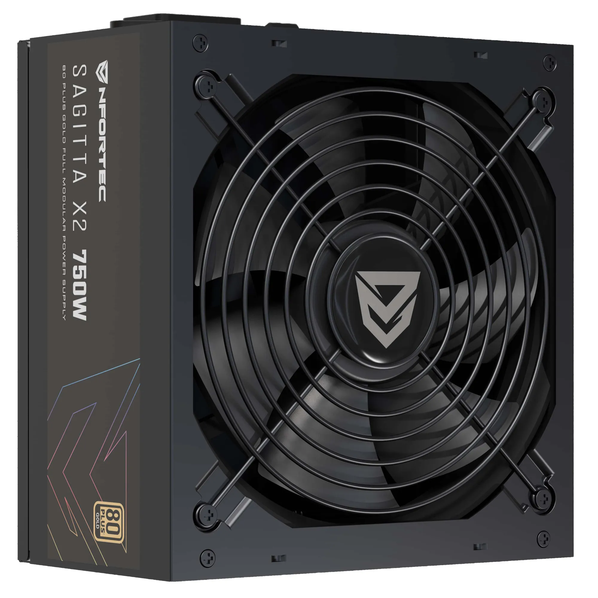 Nfortec Sagitta X 750W PCIe 5.0 80 Plus Gold Full Modular A-RGB - 750 Watt