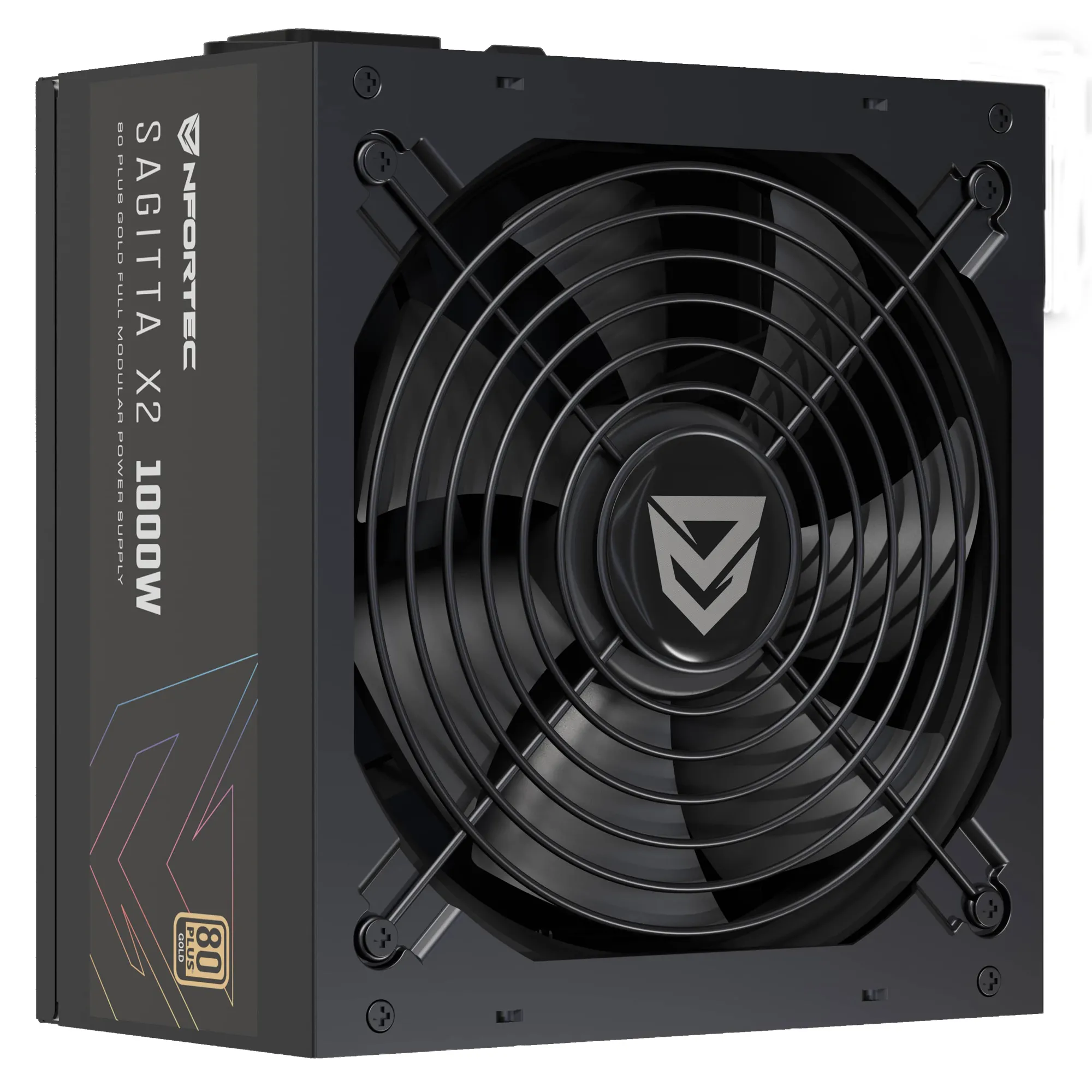 Nfortec Sagitta X 1000W PCIe 5.0 80 Plus Gold Full Modular A-RGB - 1000 Watt