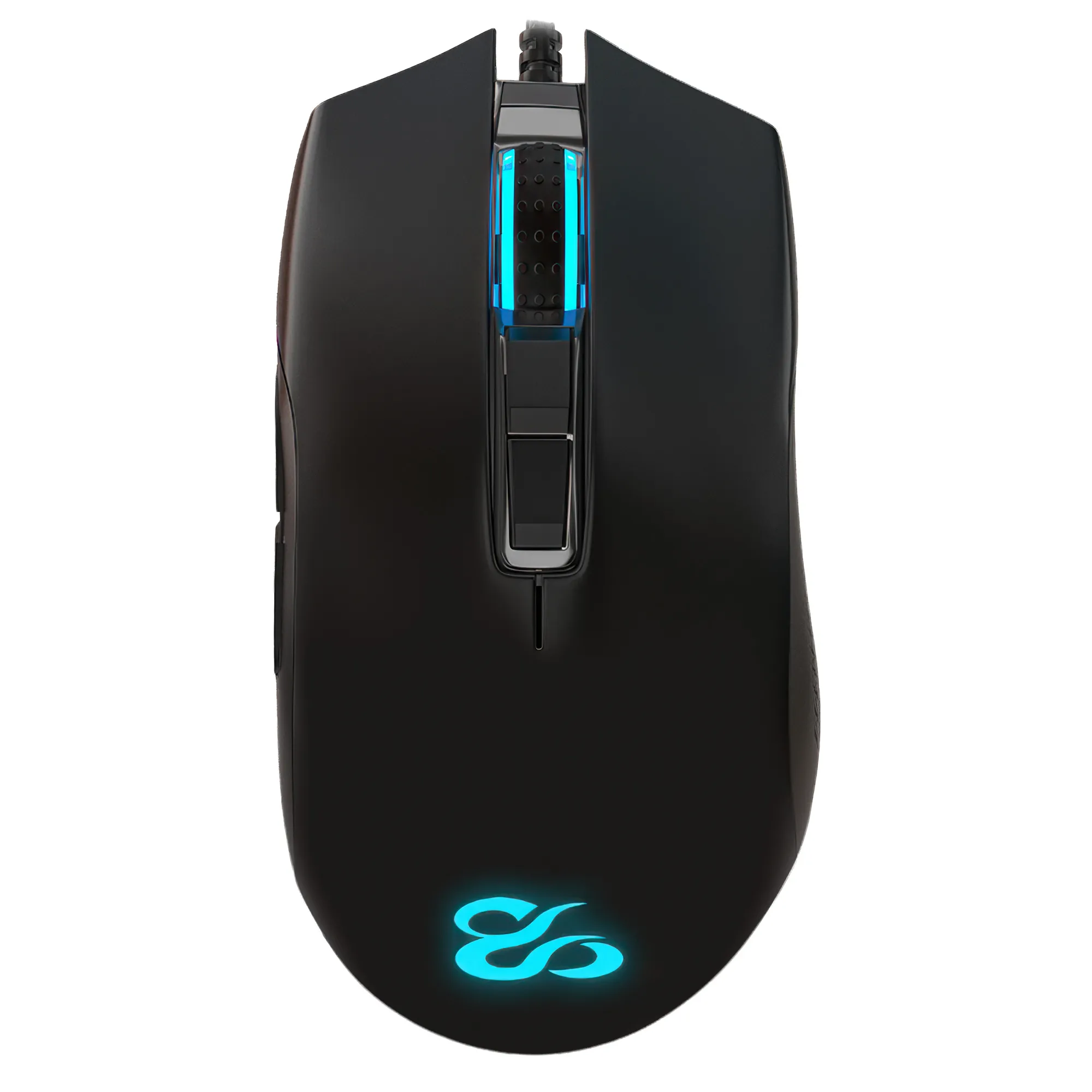 Newskill Eos - Mouse Gaming con Filo Ambidestro con Sensore Pixart PMW3360 16.000 DPI, Switch Huano e RGB - Bianco