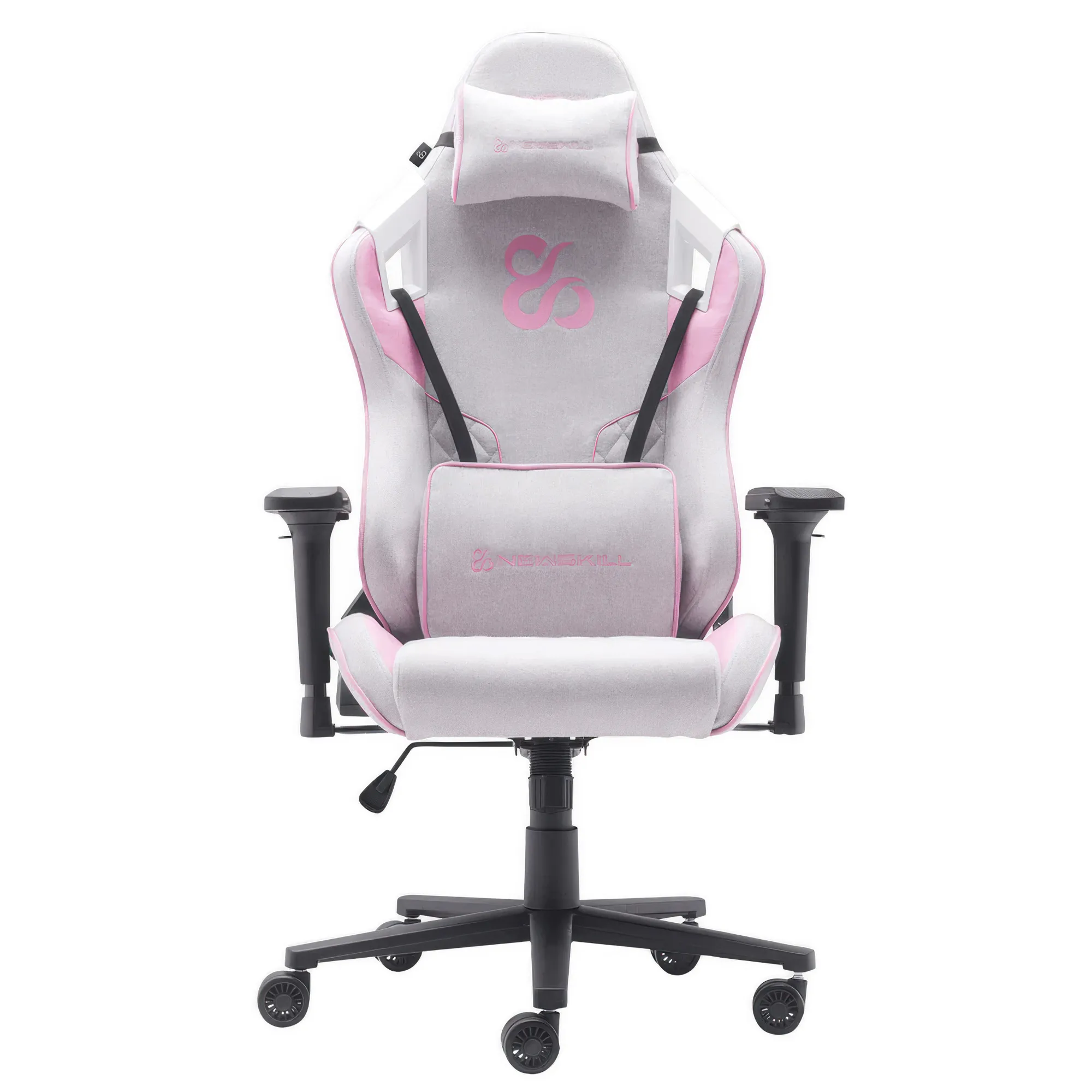 Newskill Takamikura V2 - Sedia Gaming Ergonomica Professionale con Braccioli 4D e Schienale Reclinabile 180° - Rosa