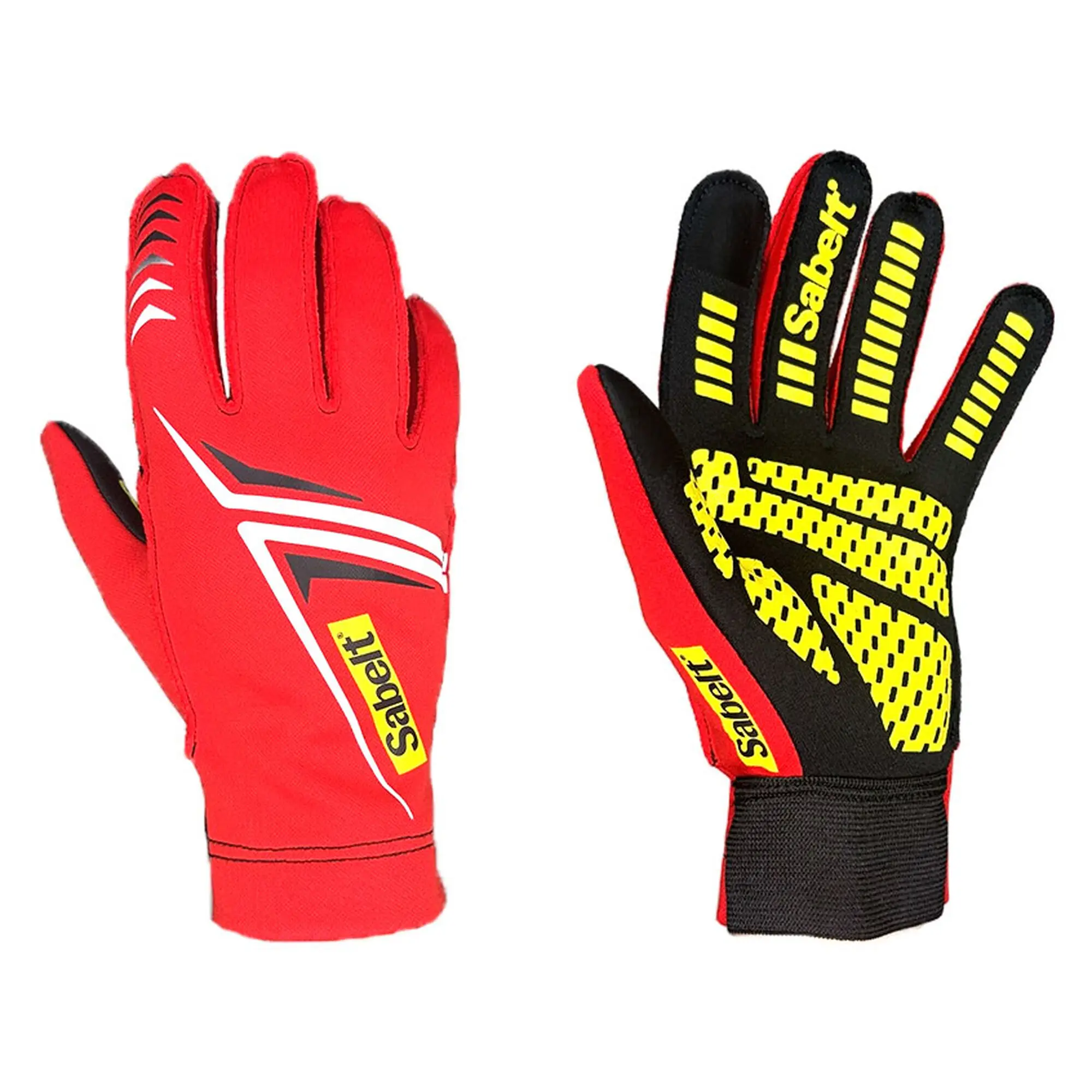Sabelt G34 Guanti Sim Racing, Taglia XL - Rosso