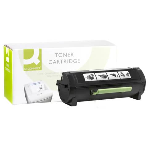 Toner Q-Connect rigenerato Lexmark 502X (50F2X00) nero - KF22352
