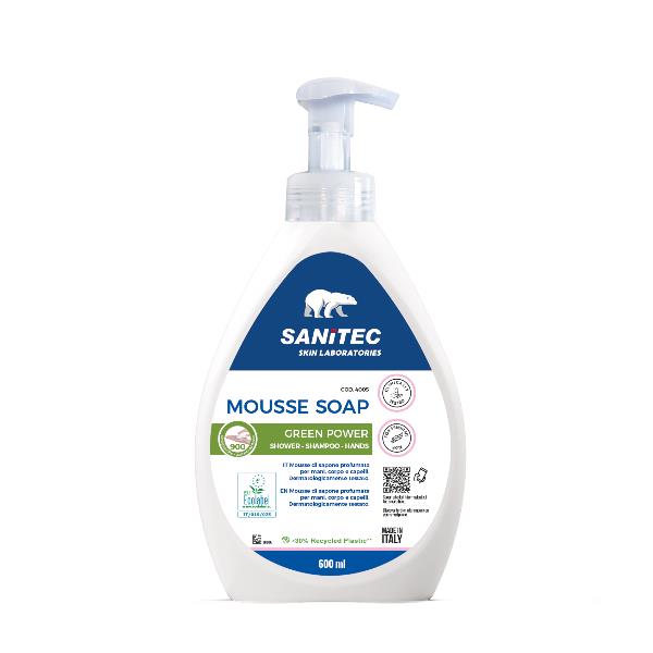 Sapone in mousse Green Power - dispenser 600 …