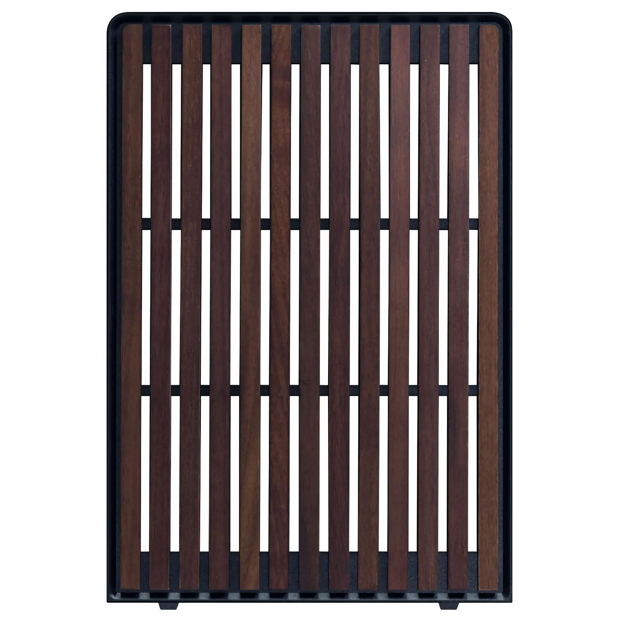 Lian Li x DAN Cases A3-mATX Wood Edition - Pannello Frontale in Noce per Case A3, Noce nero