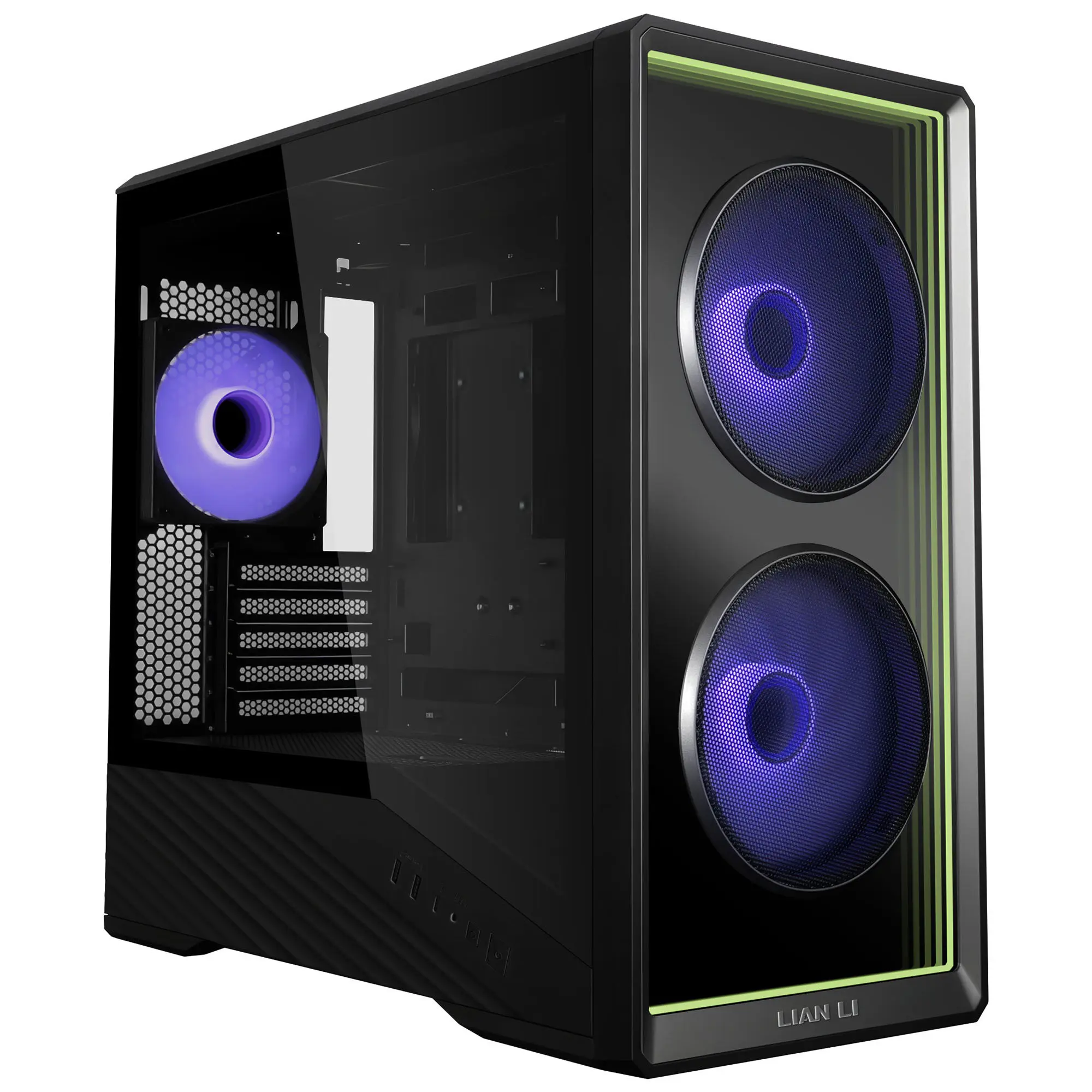Lian Li Vector V150 INF mATX, Tempered Glass - Nero