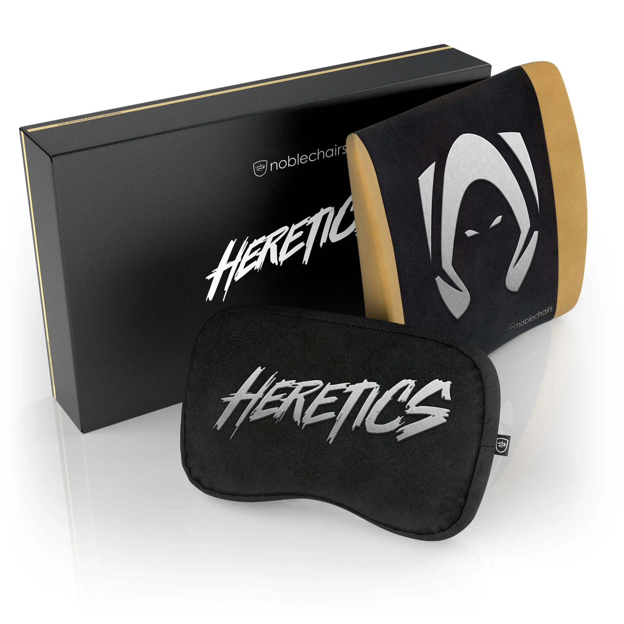 noblechairs Set di cuscini Memory Foam per EPIC / ICON / HERO / LEGEND - Heretics Edition