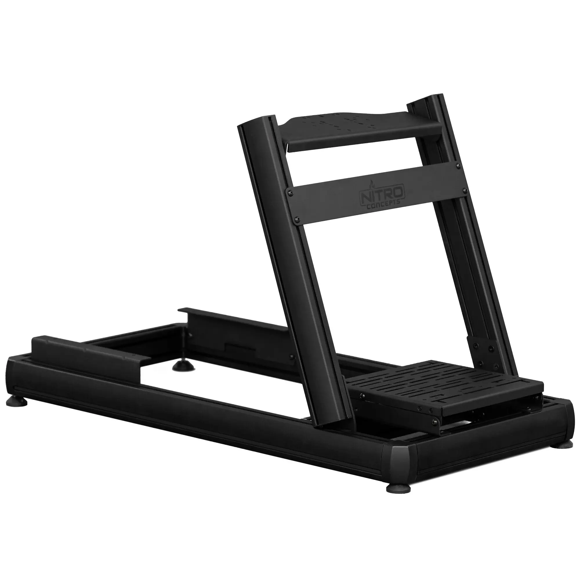 Nitro Concepts E-Racer - Cockpit Simracing in Alluminio e Acciaio - Nero