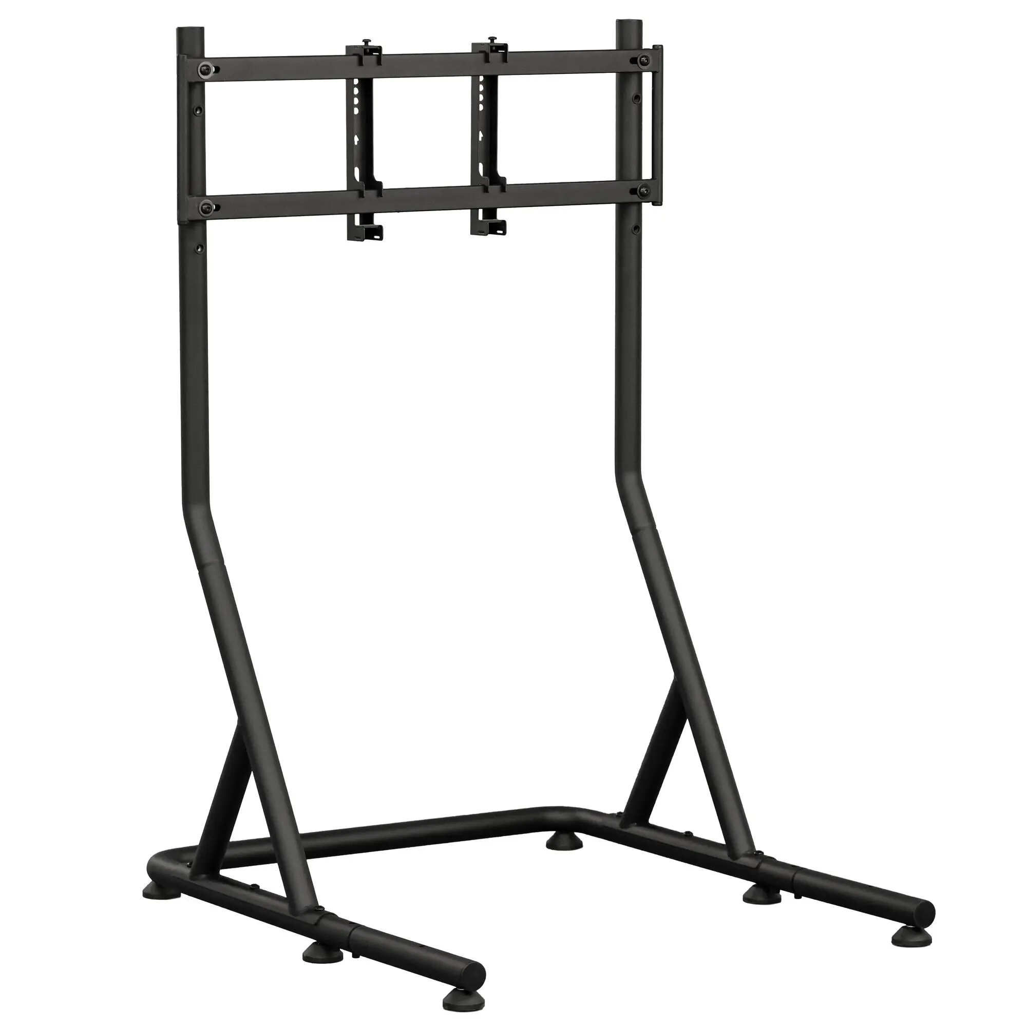Nitro Concepts Monitor Stand - Supporto Monitor Regolabile per Sim Racing fino a 49 pollici - Nero