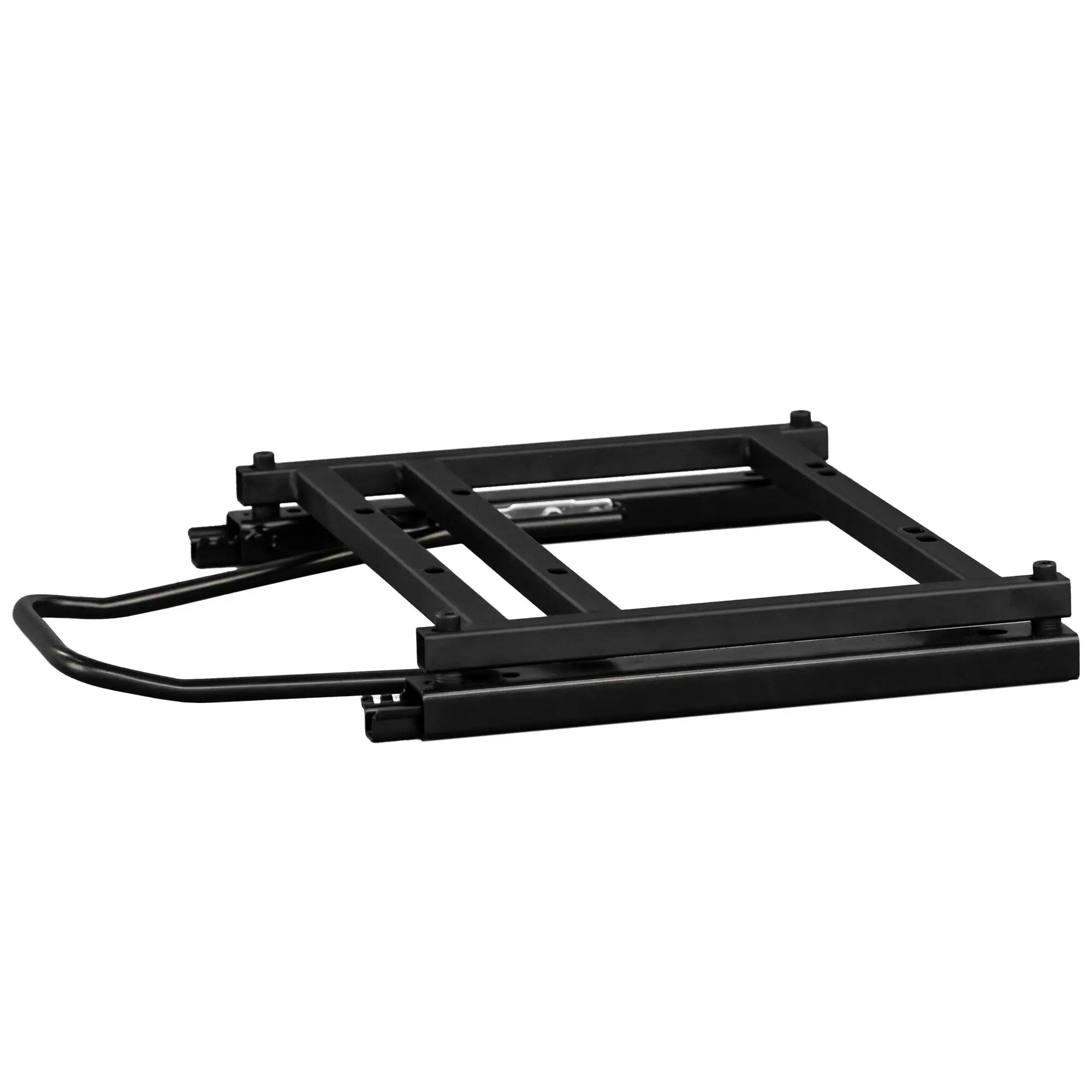 Nitro Concepts Seat Slider and Holder S - Slitta e Supporto Sedile in Acciaio per Rig Sim Racing S-Racer - Nero