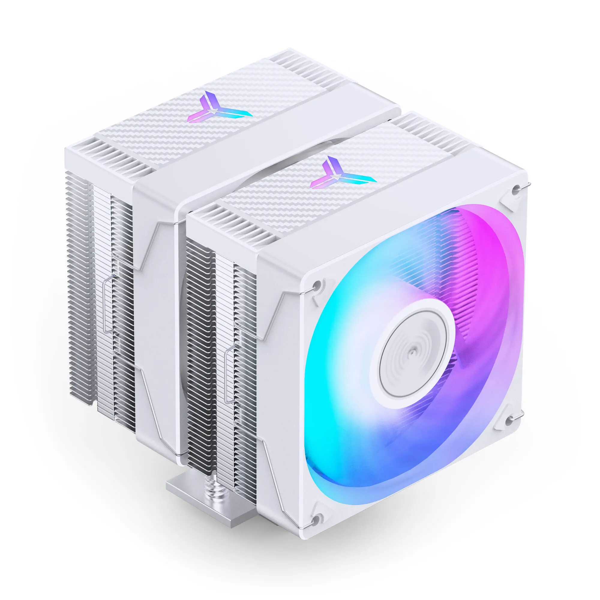 Jonsbo CR-3000E Cooler CPU, Dual Tower ARGB - Bianco