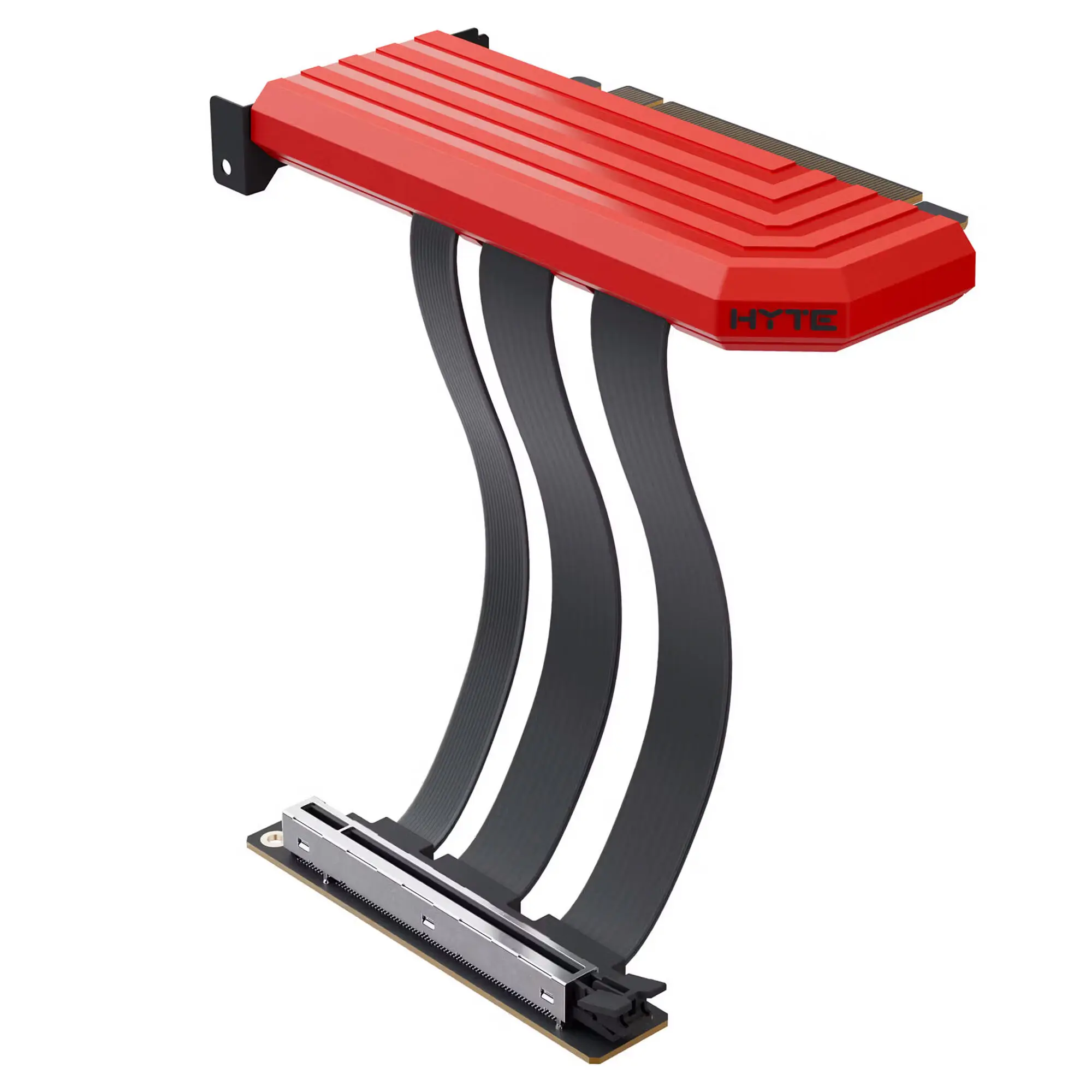 HYTE Hyper PCIe 5.0 x16 Riser Cable, 200mm - Black Cherry