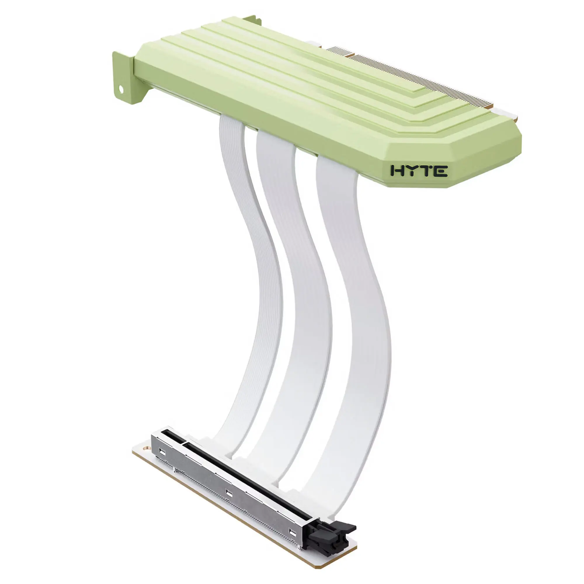 HYTE Hyper PCIe 5.0 x16 Riser Cable, 200mm - Matcha Milk