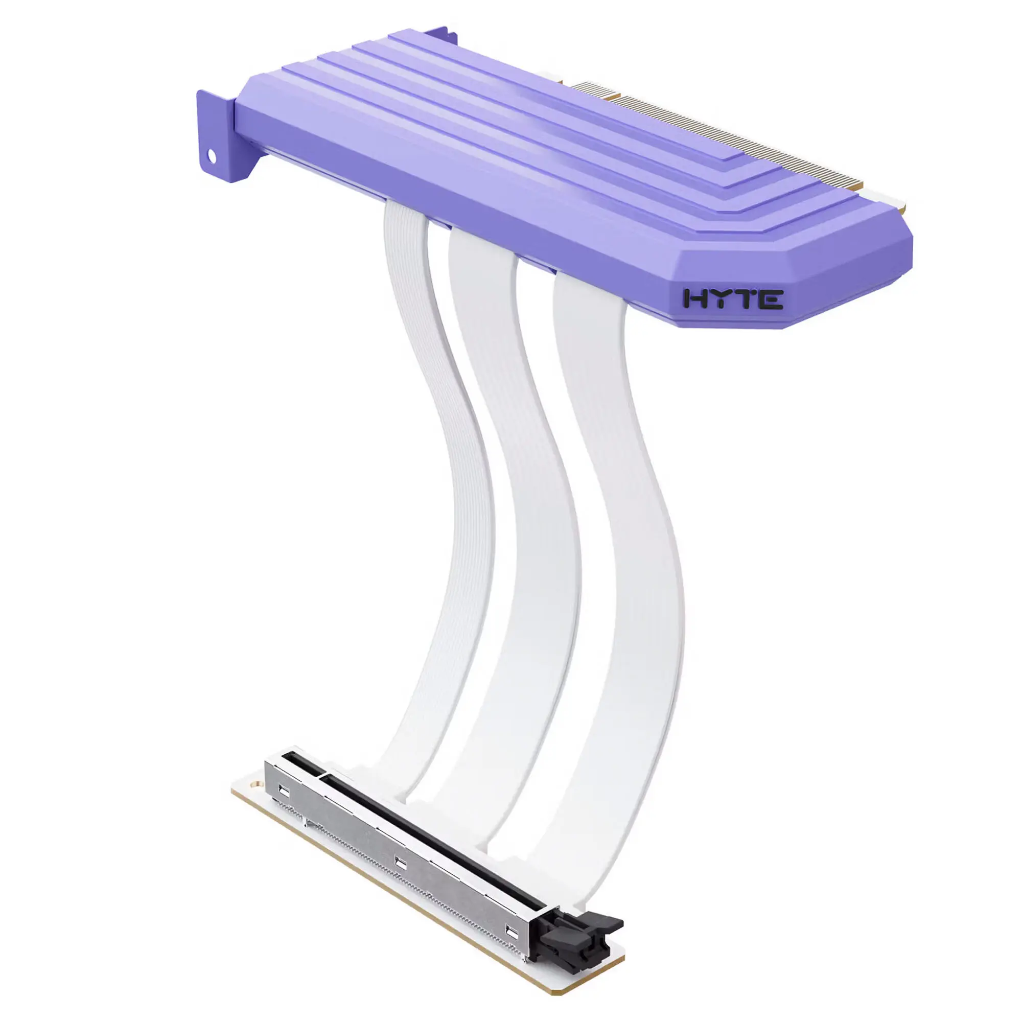HYTE Hyper PCIe 5.0 x16 Riser Cable, 200mm - Taro Milk