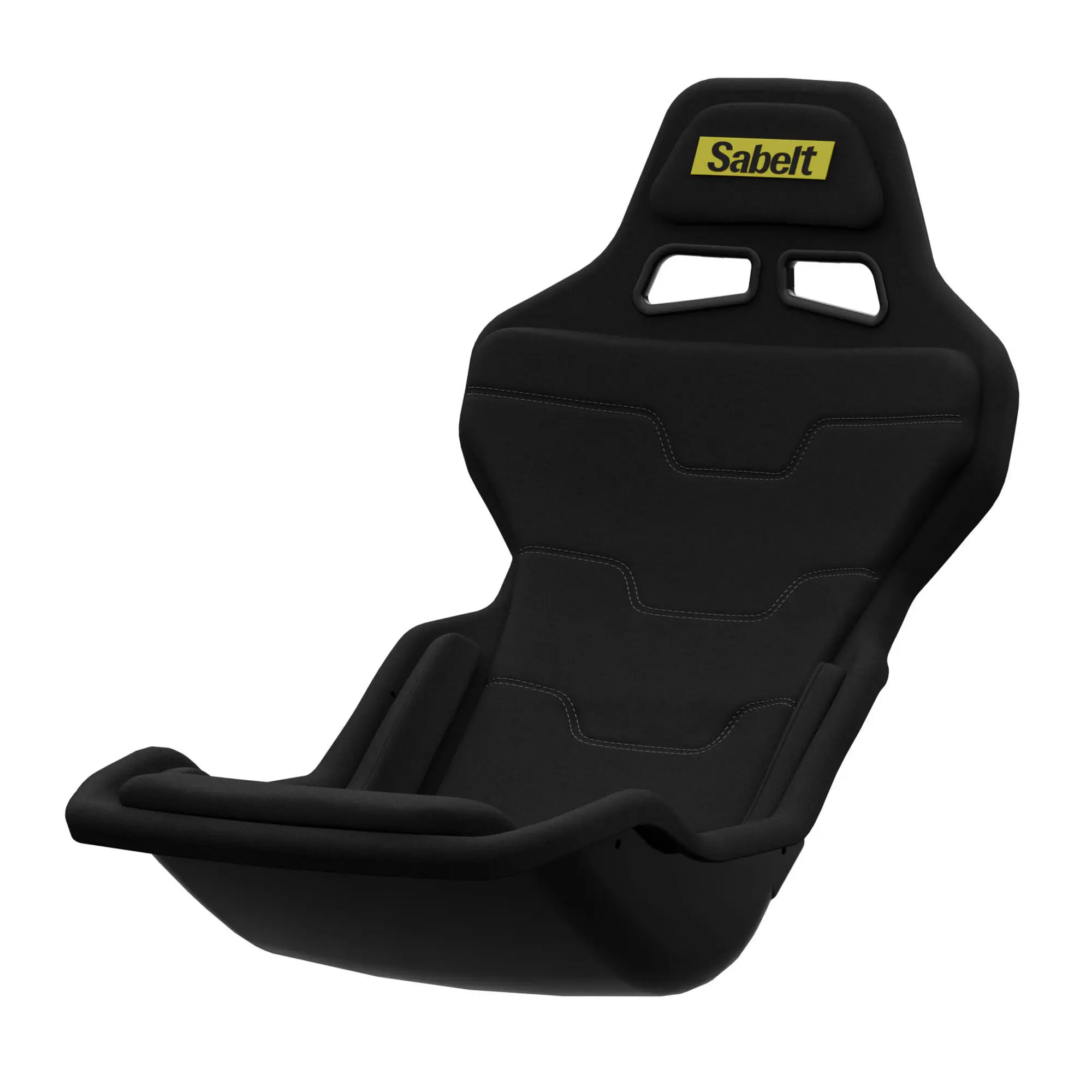 Sabelt SRP-1 - Sedile Sim Racing con Design Formula, Scocca in Vetroresina e Imbottitura 20mm - Deep Black