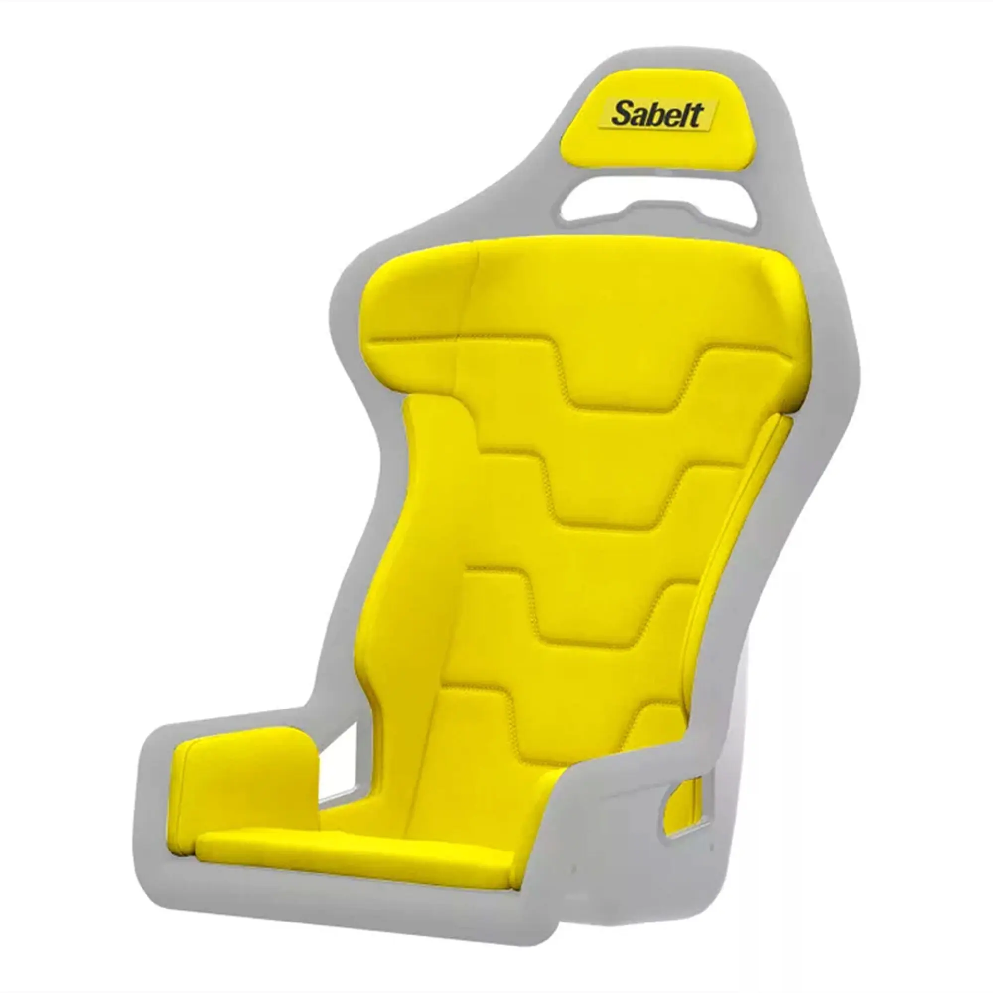 Sabelt SRS-1 Pads Kit - Set Cuscini di Ricambio per Sedile Sim Racing SRS-1, Schiuma 20mm - Racing Yellow