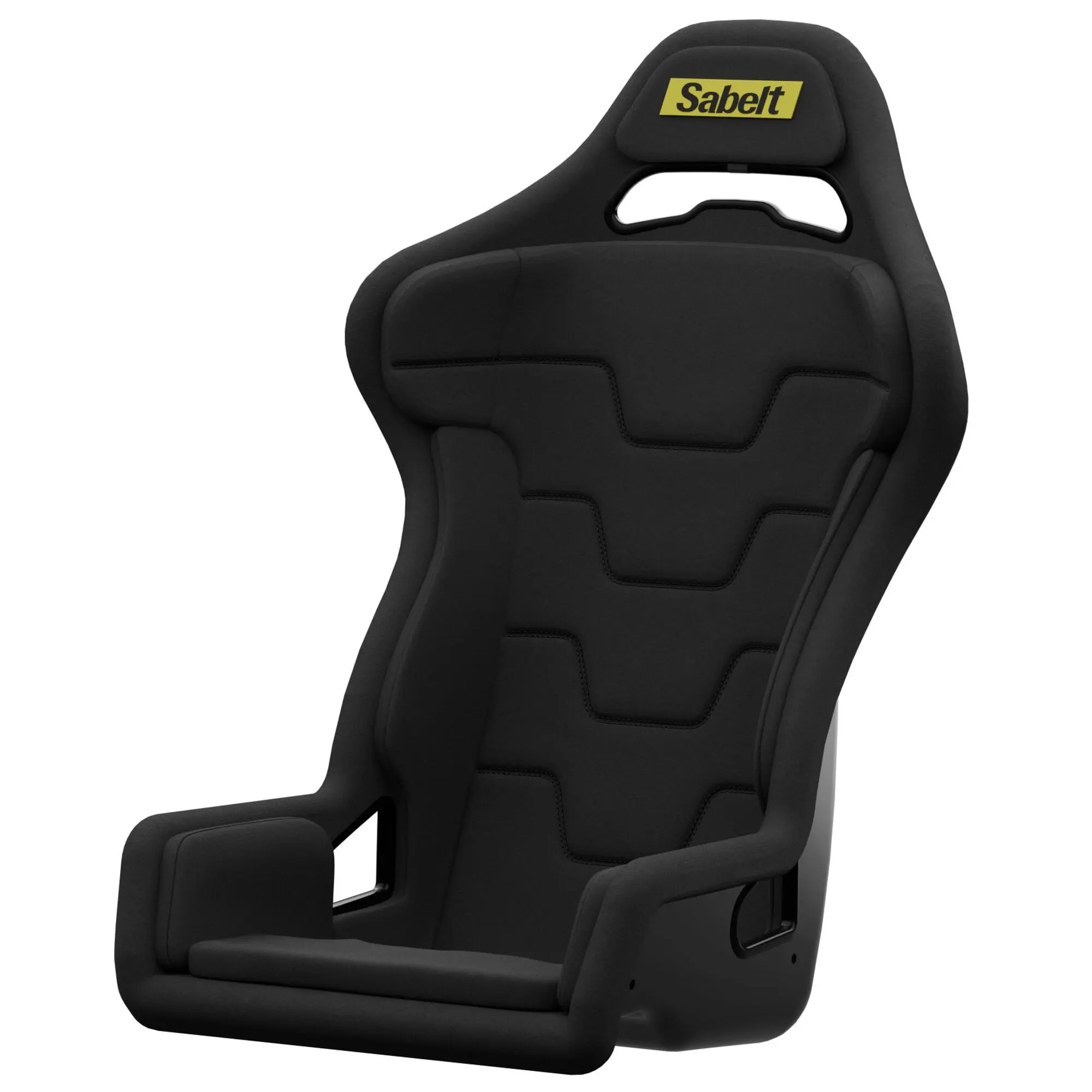 Sabelt SRS-1 - Sedile Sim Racing con Scocca in Fibra di Vetro e Imbottitura 20mm - Nero