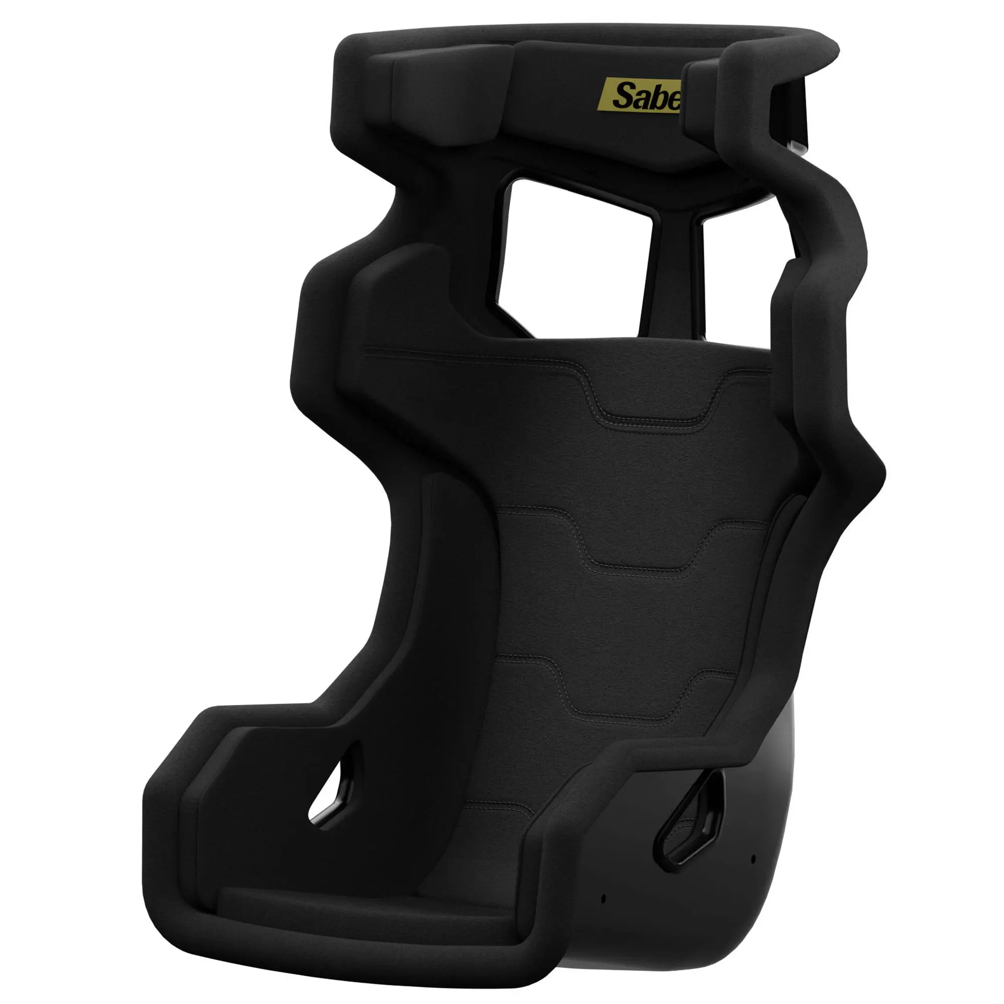 Sabelt SRX-1 - Sedile Sim Racing con Scocca in Vetroresina e Imbottitura 20mm - Deep Black