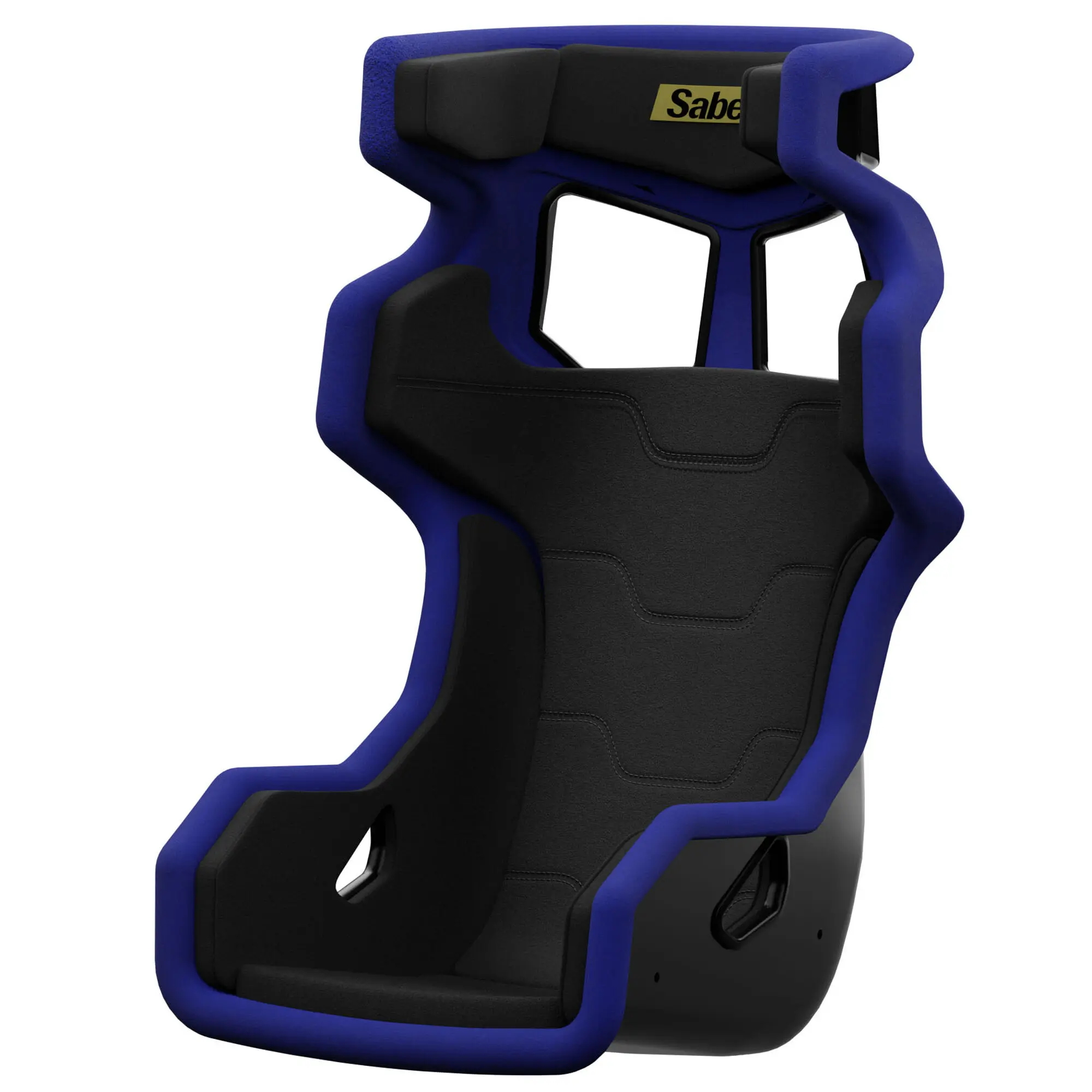 Sabelt SRX-1 - Sedile Sim Racing con Scocca in Vetroresina e Imbottitura 20mm - Royal Black