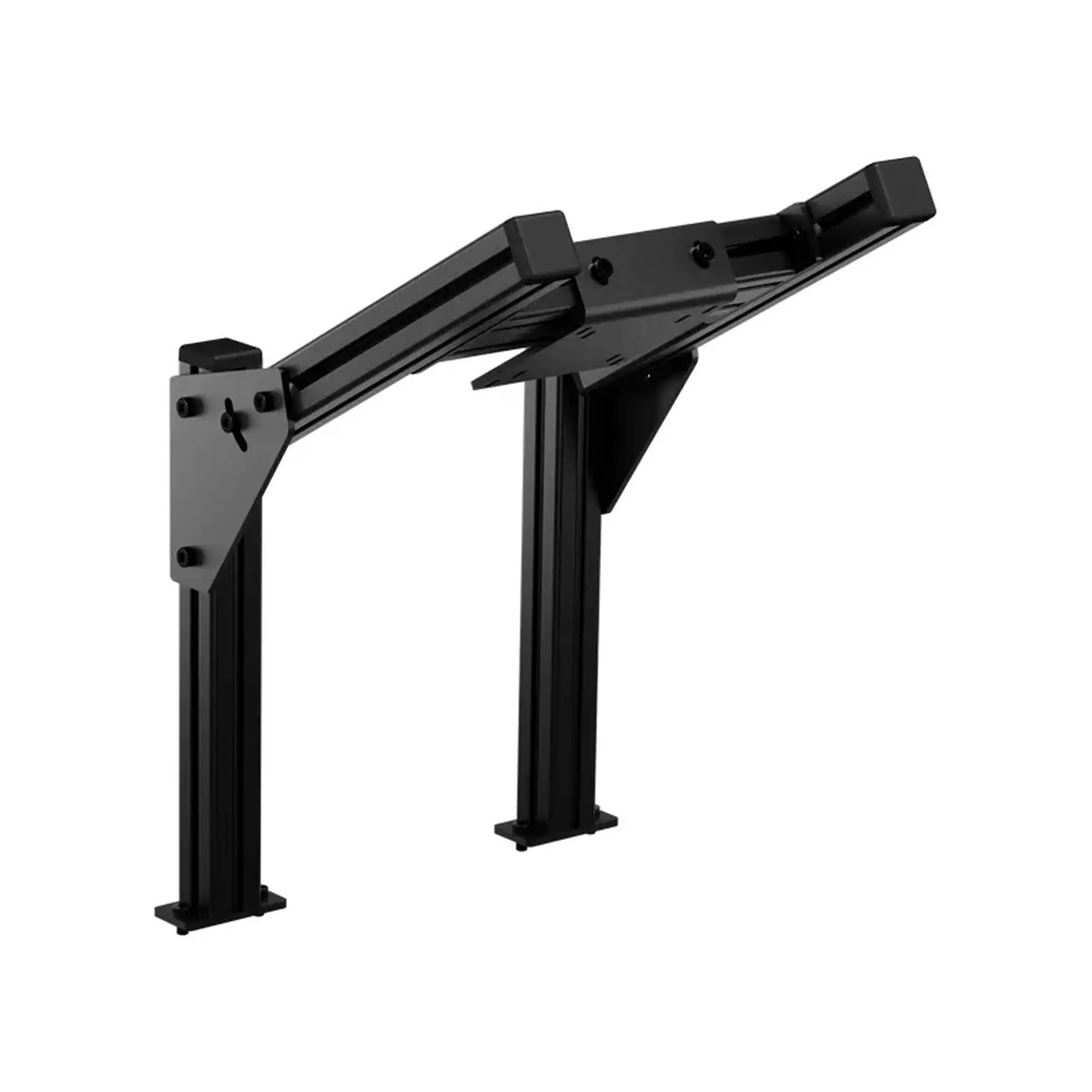 Sabelt Quad Supporto Monitor Aggiuntivo Superiore per Sim Racing, VESA 75/100 fino a 32 pollici - Nero