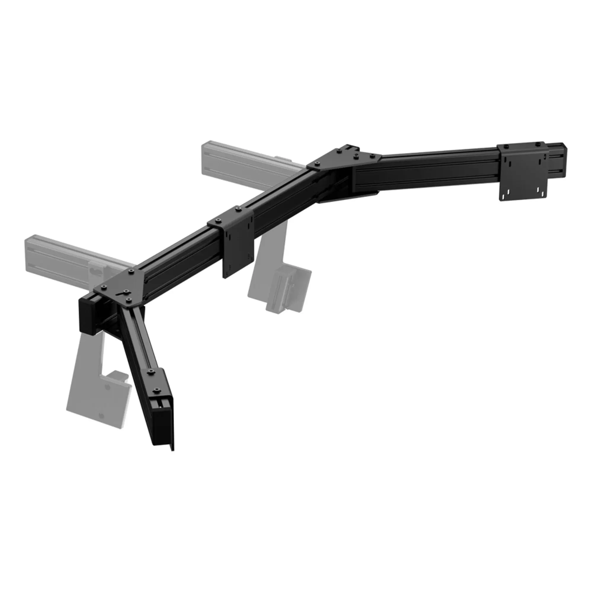 Sabelt Direct Mount Triple Monitor Add On - Supporto Triplo Monitor per SimRacing