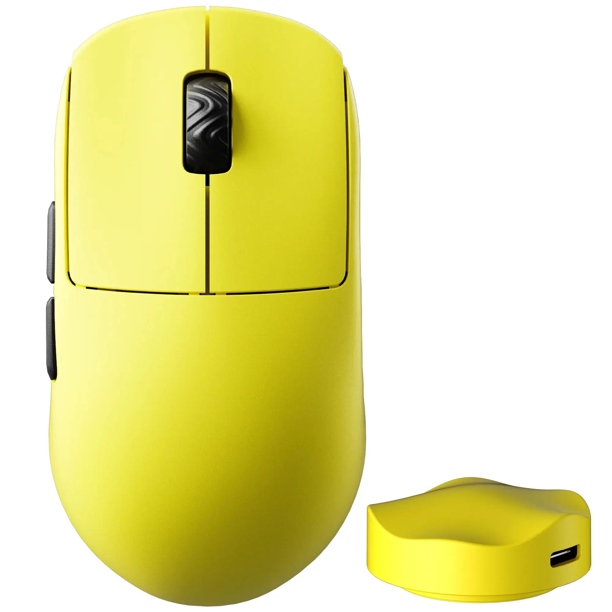 Scyrox V8 - Mouse Gaming Wireless con Sensore Pixart 3950 30.000 DPI, Switch Kailh Optical e 8000 Hz - Giallo